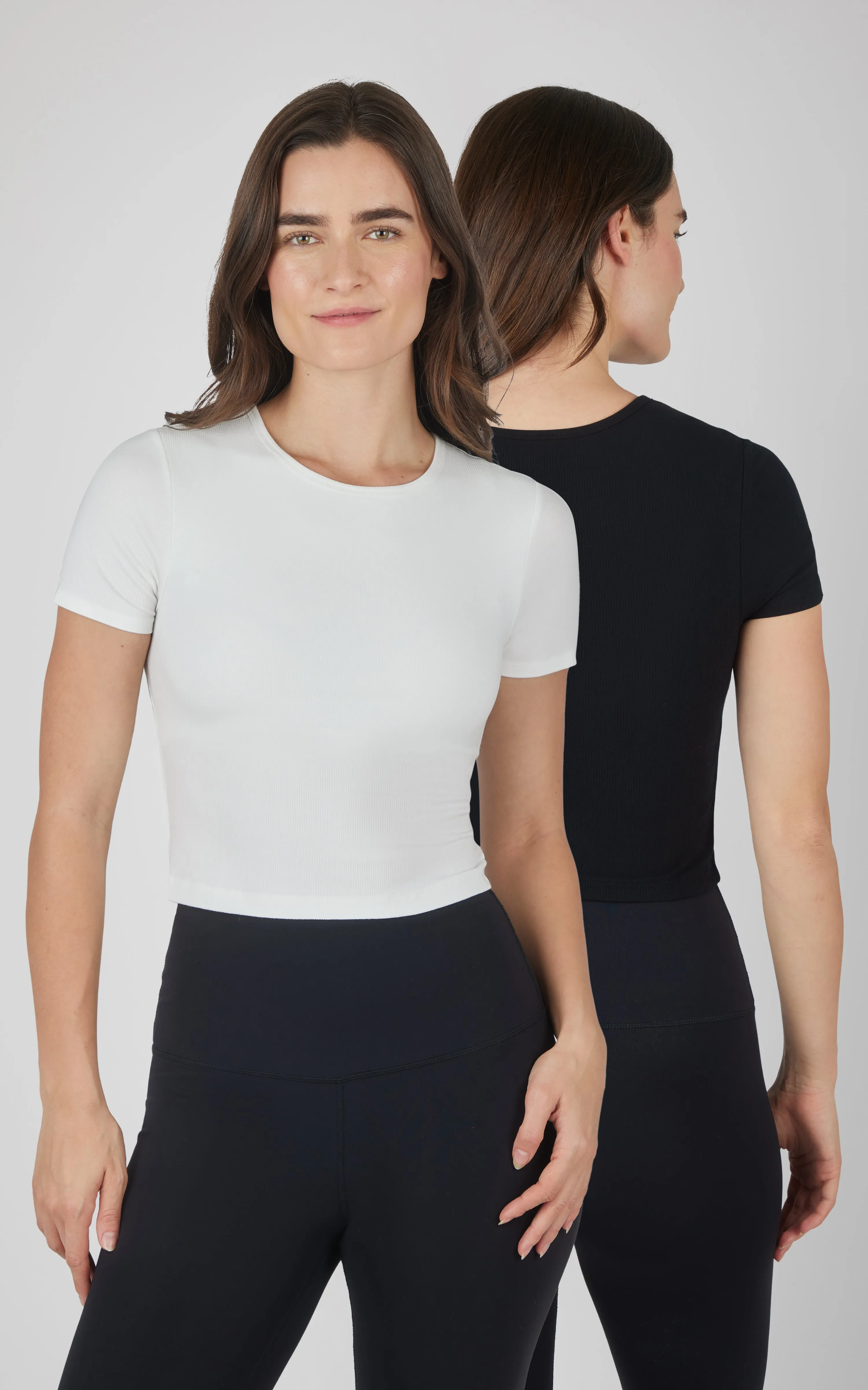 2 PK Heavenly Rib Short Sleeve Shirt