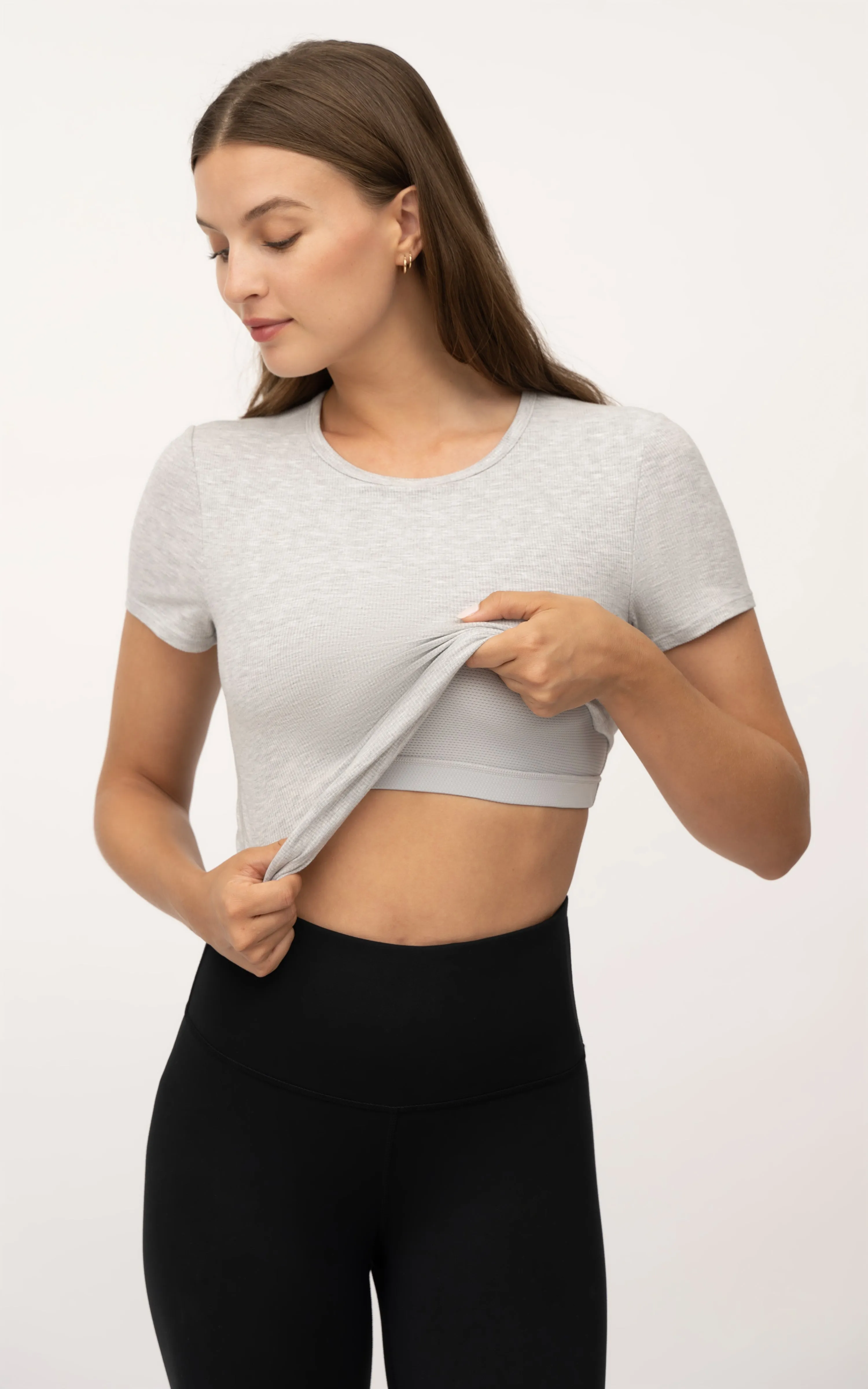 2 PK Heavenly Rib Short Sleeve Shirt