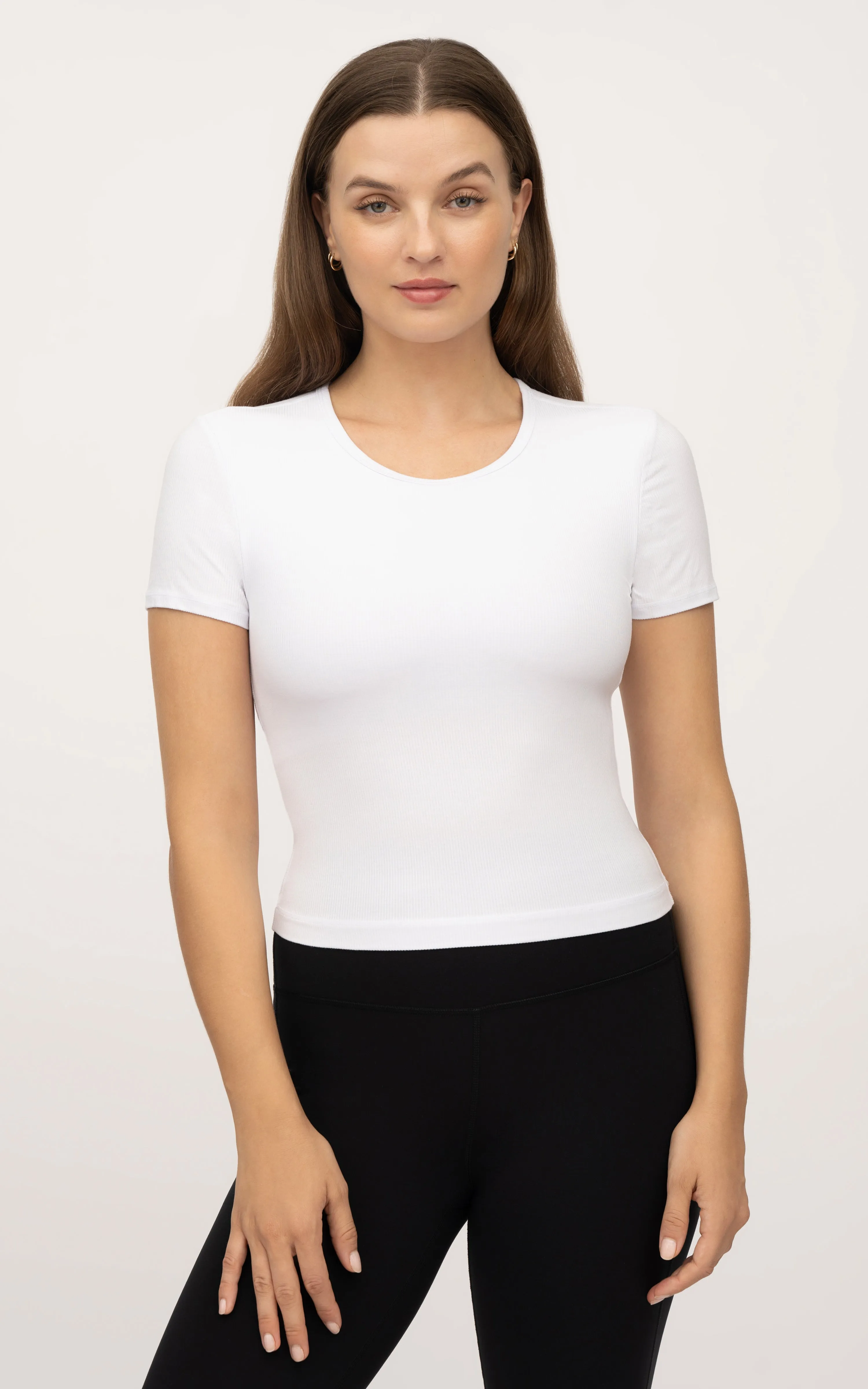 2 PK Heavenly Rib Short Sleeve Shirt