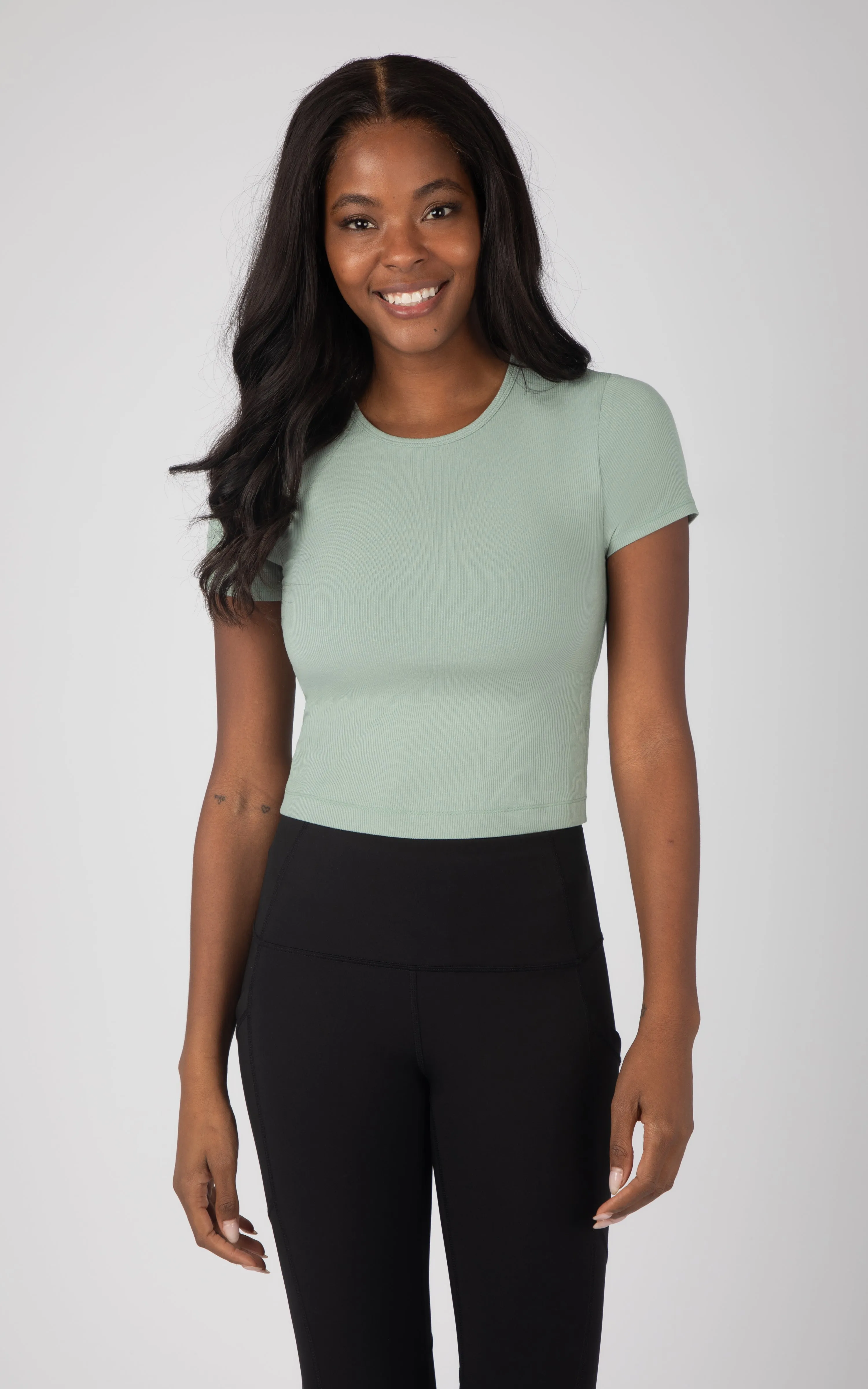 2 PK Heavenly Rib Short Sleeve Shirt