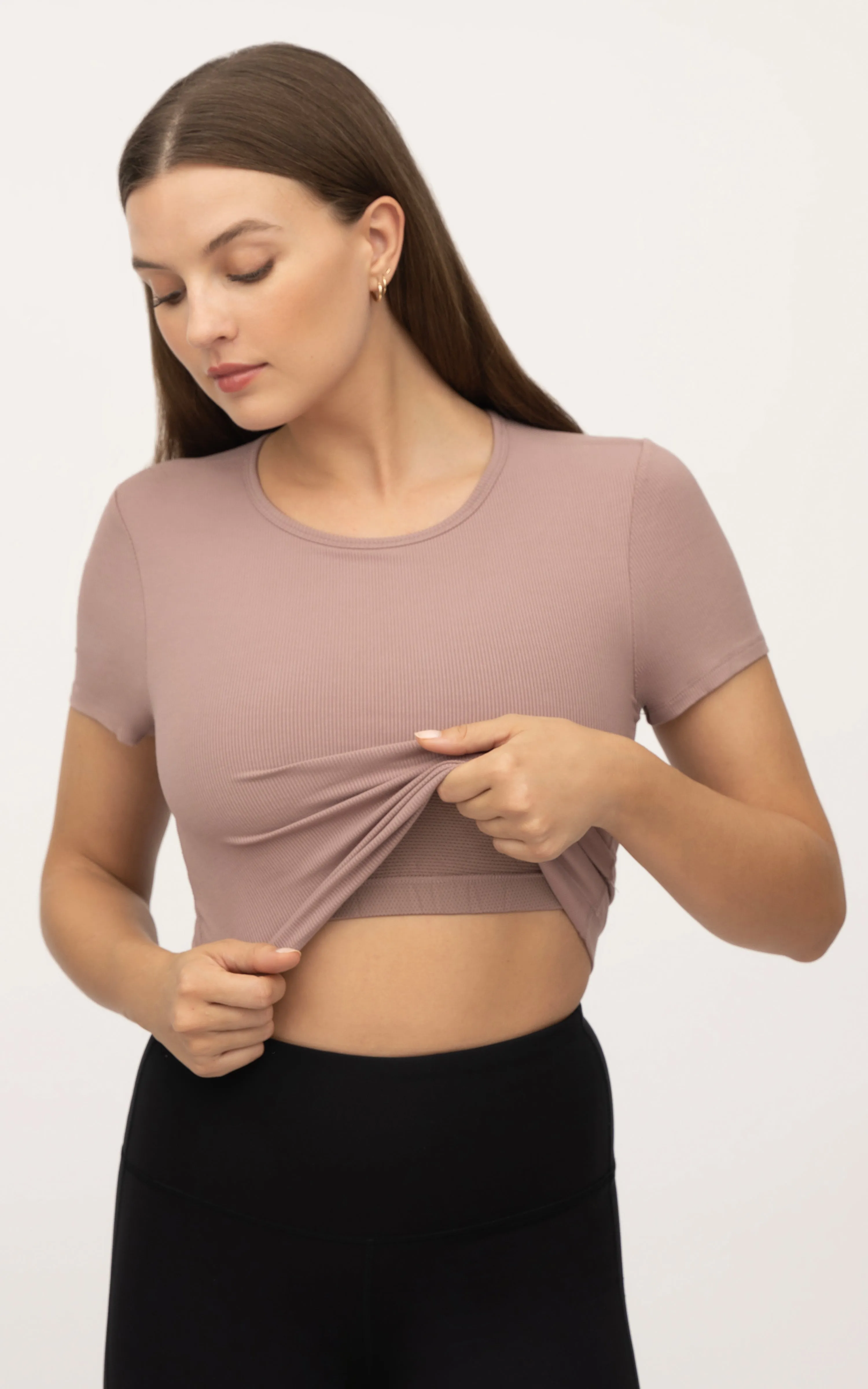 2 PK Heavenly Rib Short Sleeve Shirt