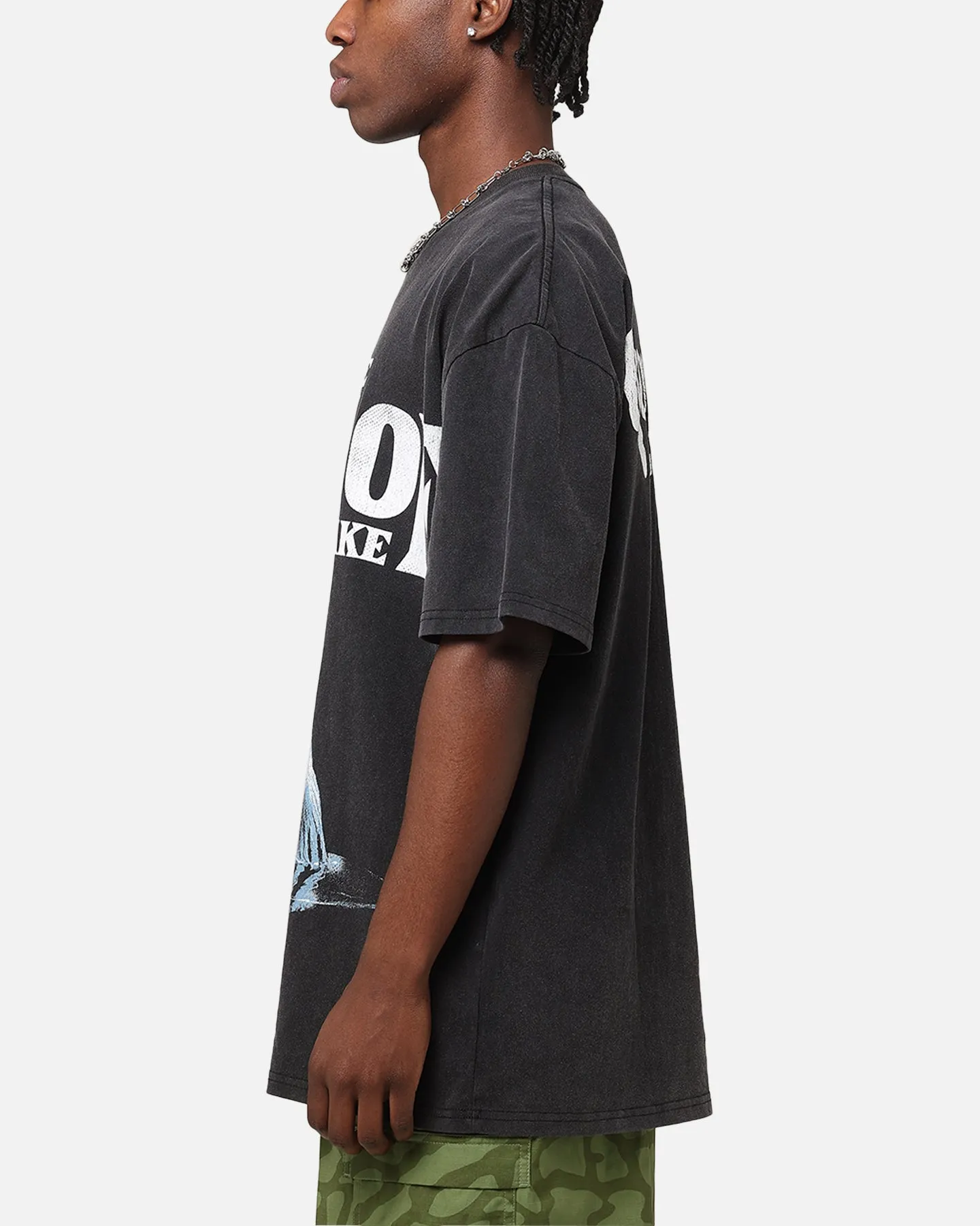 American Thrift X Goosebumps Cold Lake Heavy T-Shirt Vintage Black