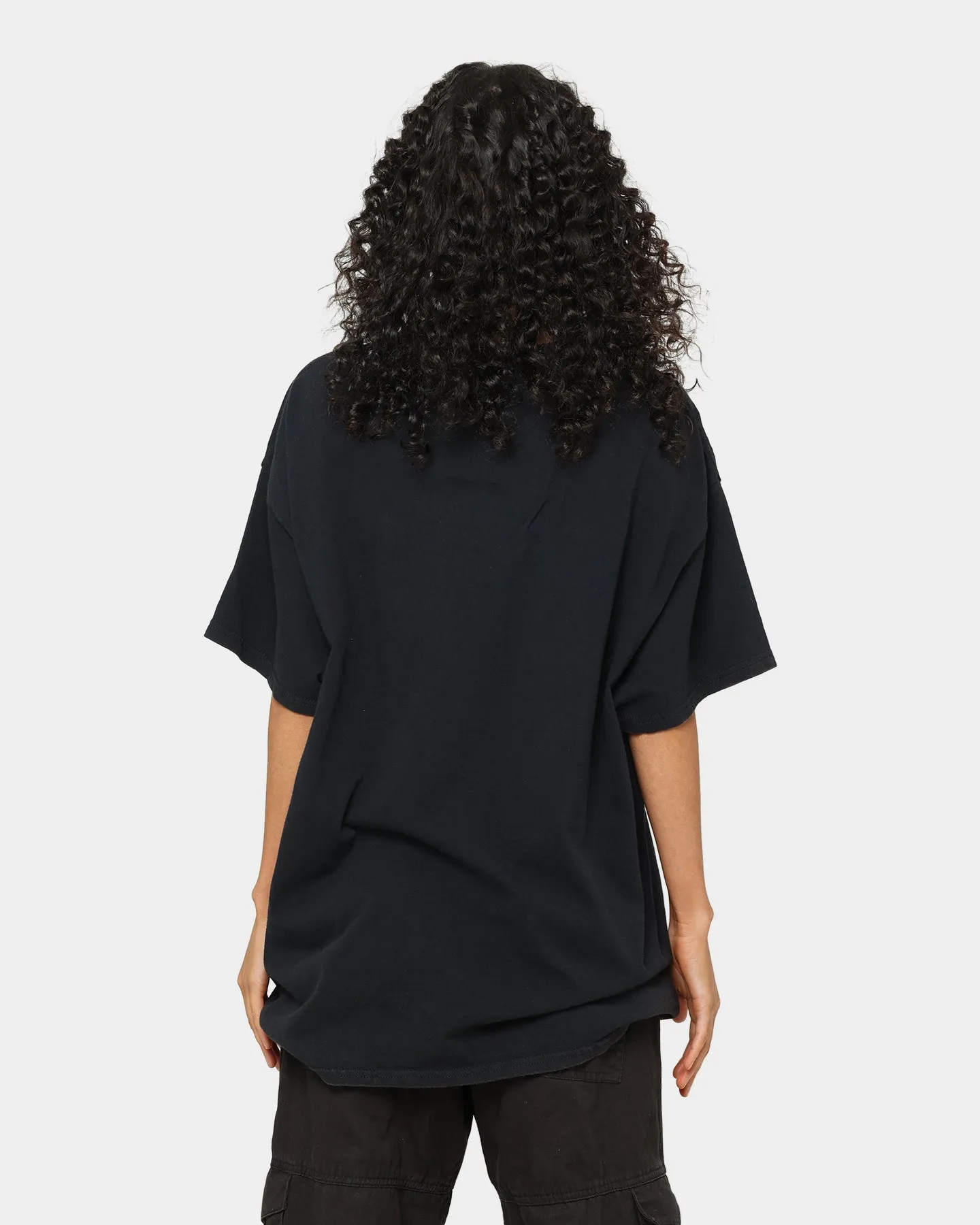 American Thrift X Robotech VFIJ Vintage T-Shirt Washed Black