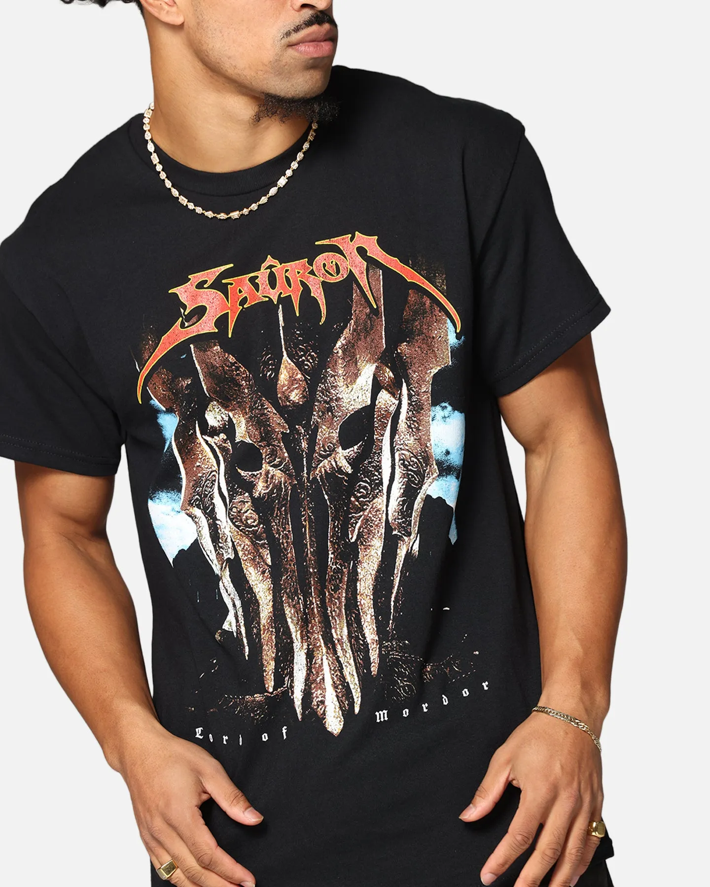 American Thrift X The Lord Of The Rings Sauron T-Shirt Black
