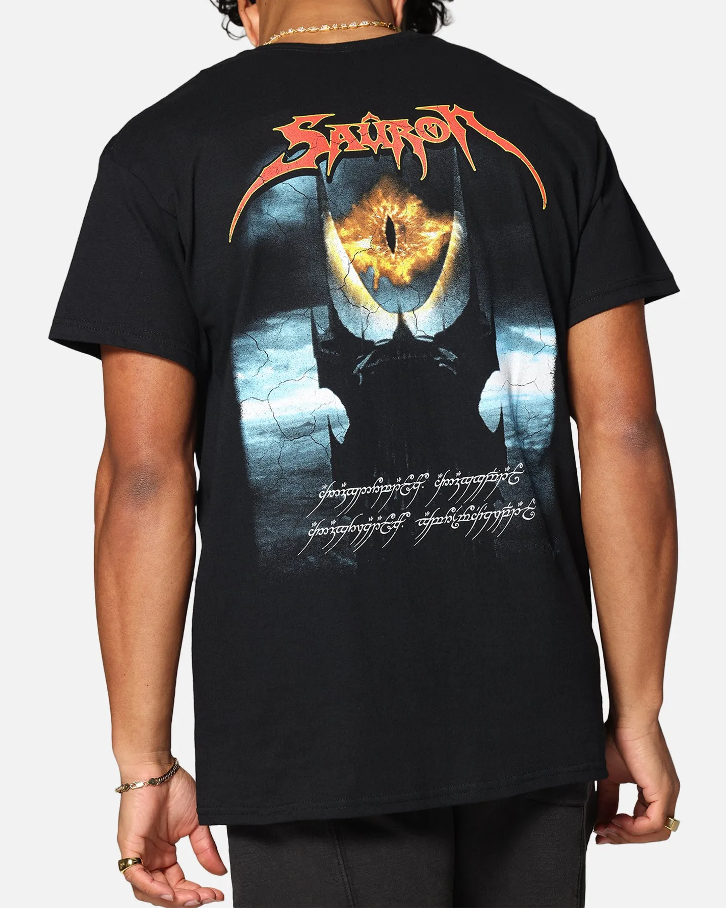 American Thrift X The Lord Of The Rings Sauron T-Shirt Black