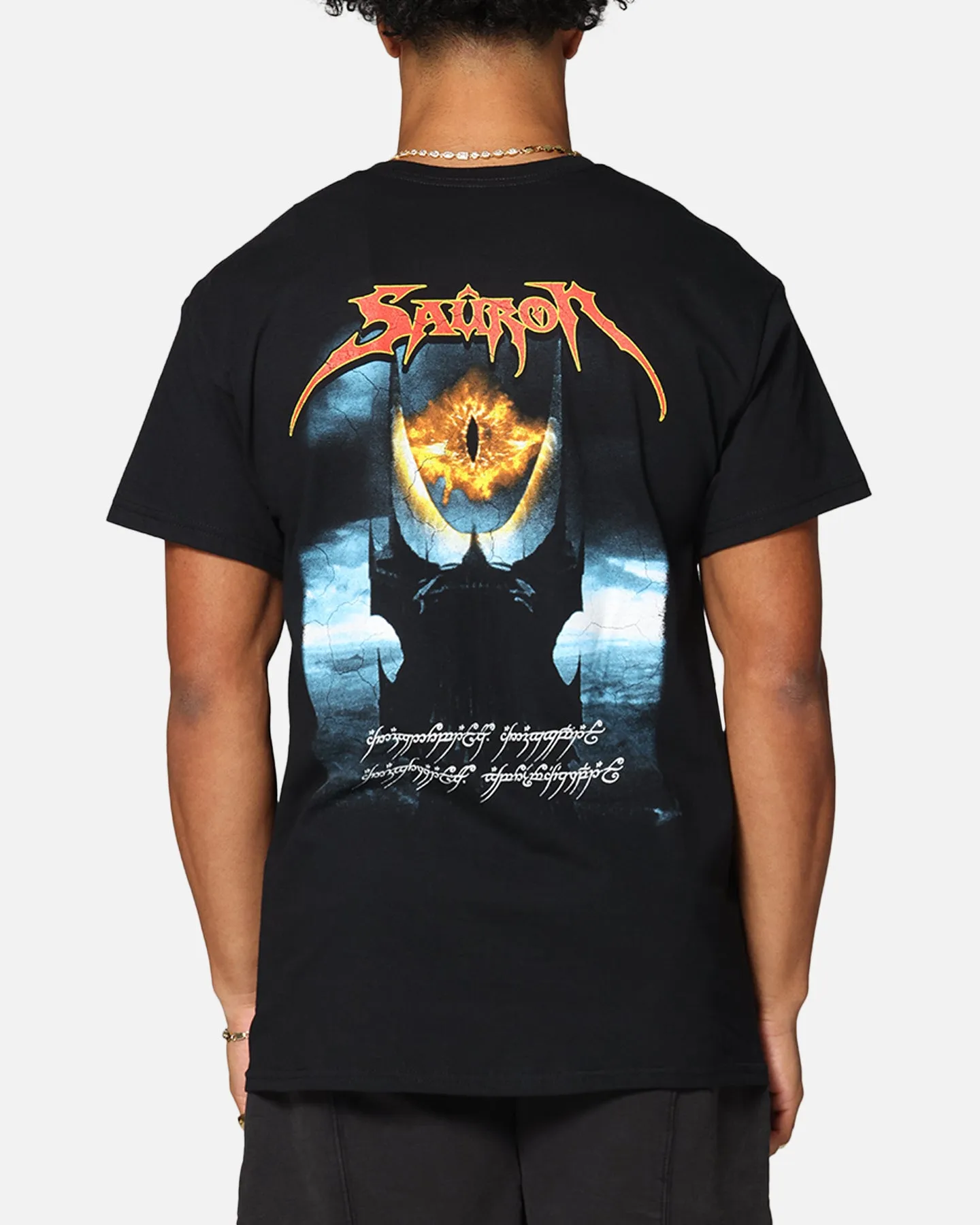 American Thrift X The Lord Of The Rings Sauron T-Shirt Black