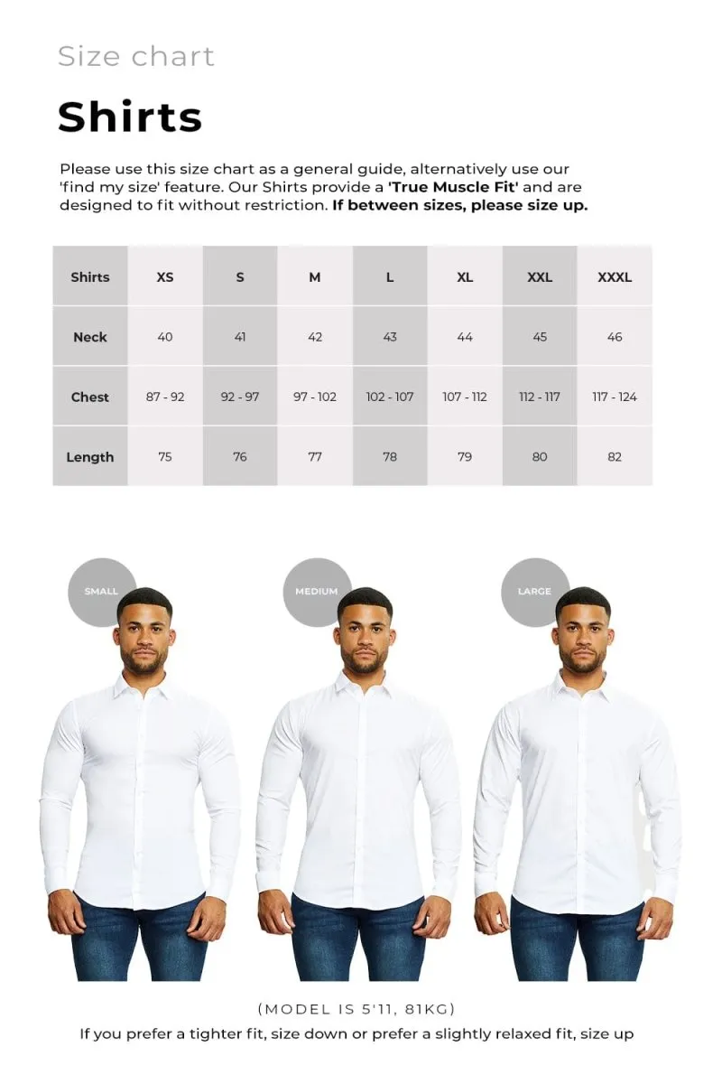 Athletic Fit Dress Shirt in Light Blue
