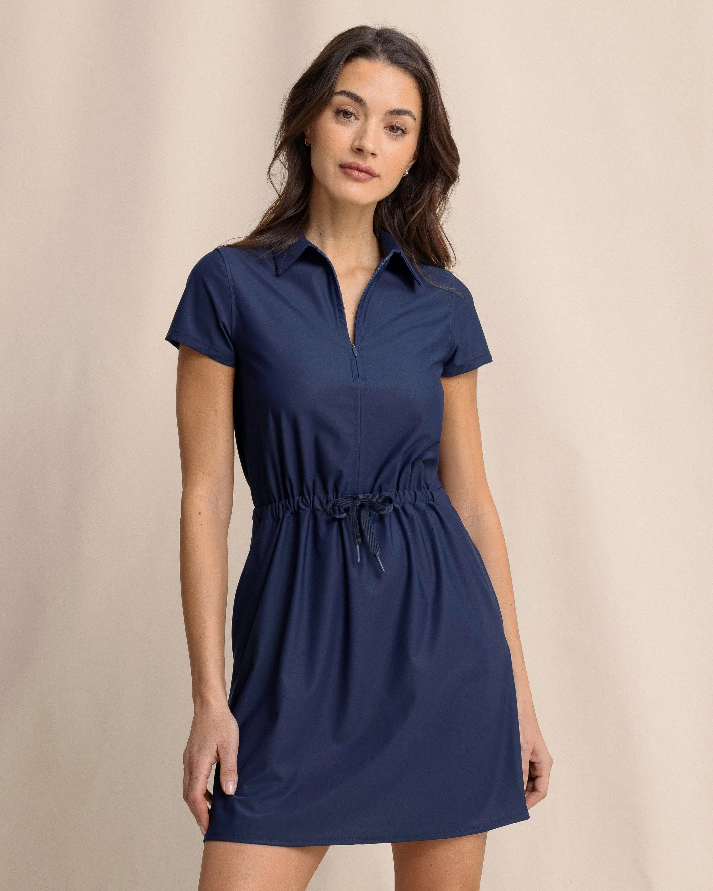 Bailee Short Sleeve Performance Dress