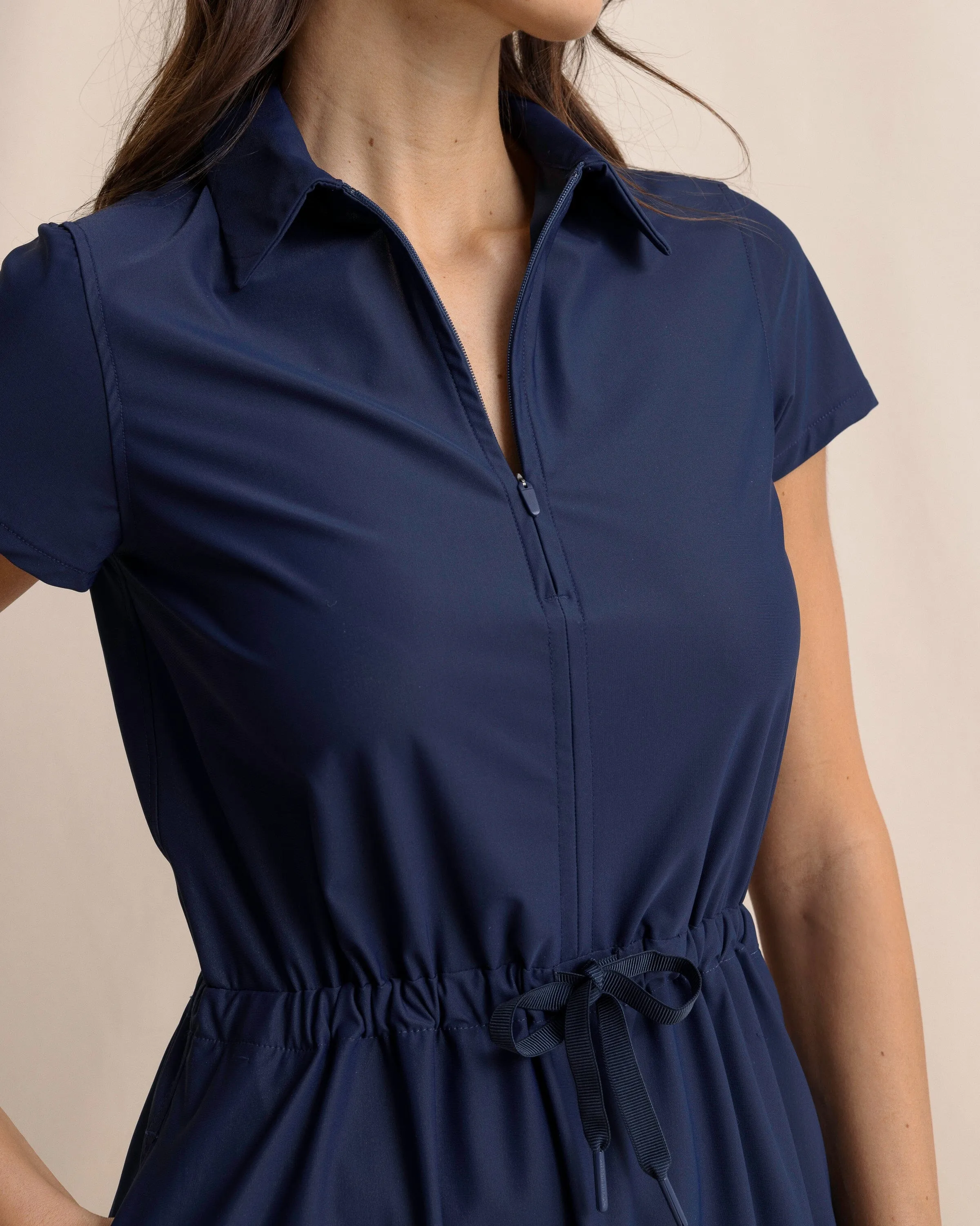 Bailee Short Sleeve Performance Dress