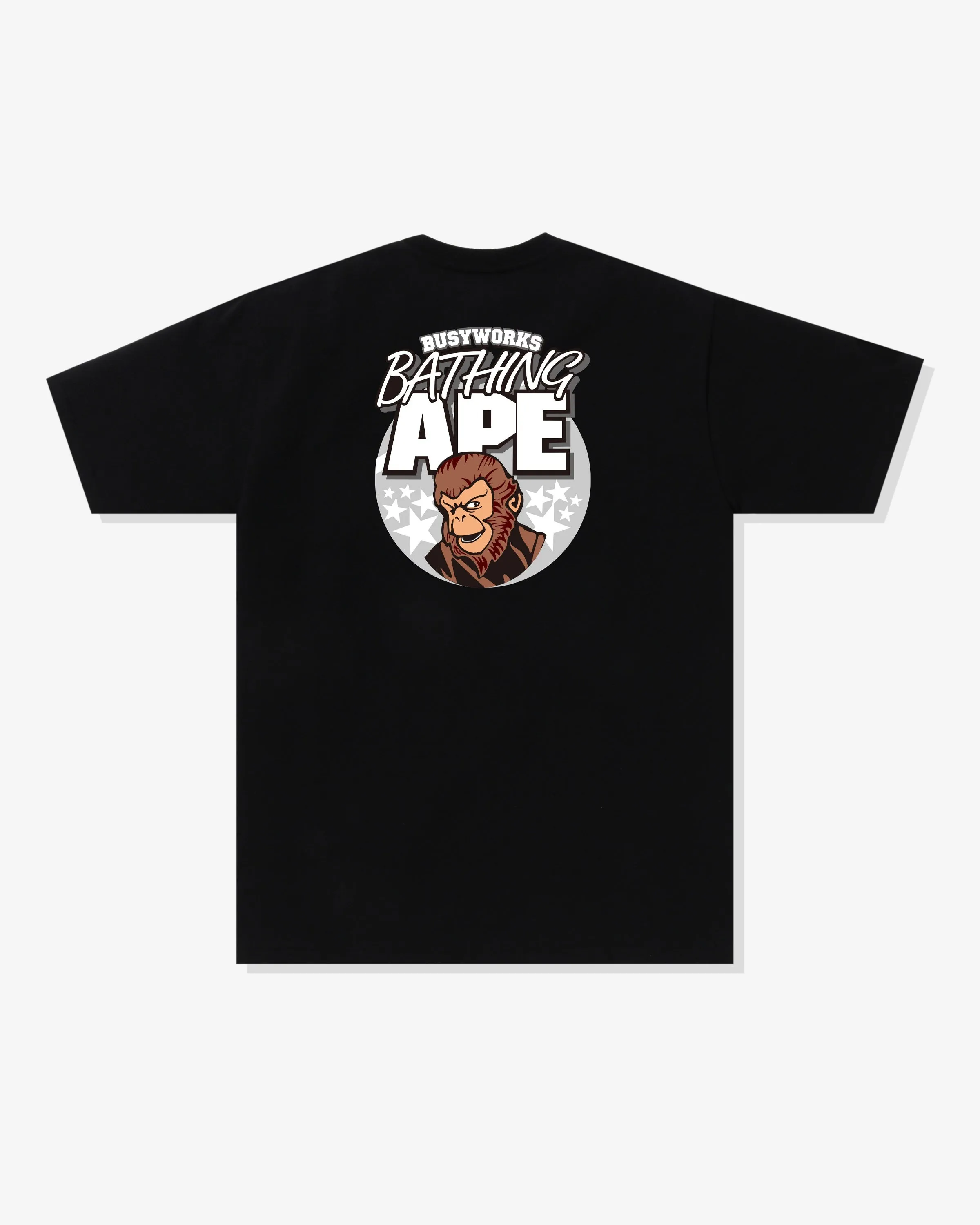 BAPE APE TEE - BLACK