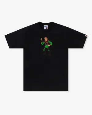 BAPE APE TEE - BLACK