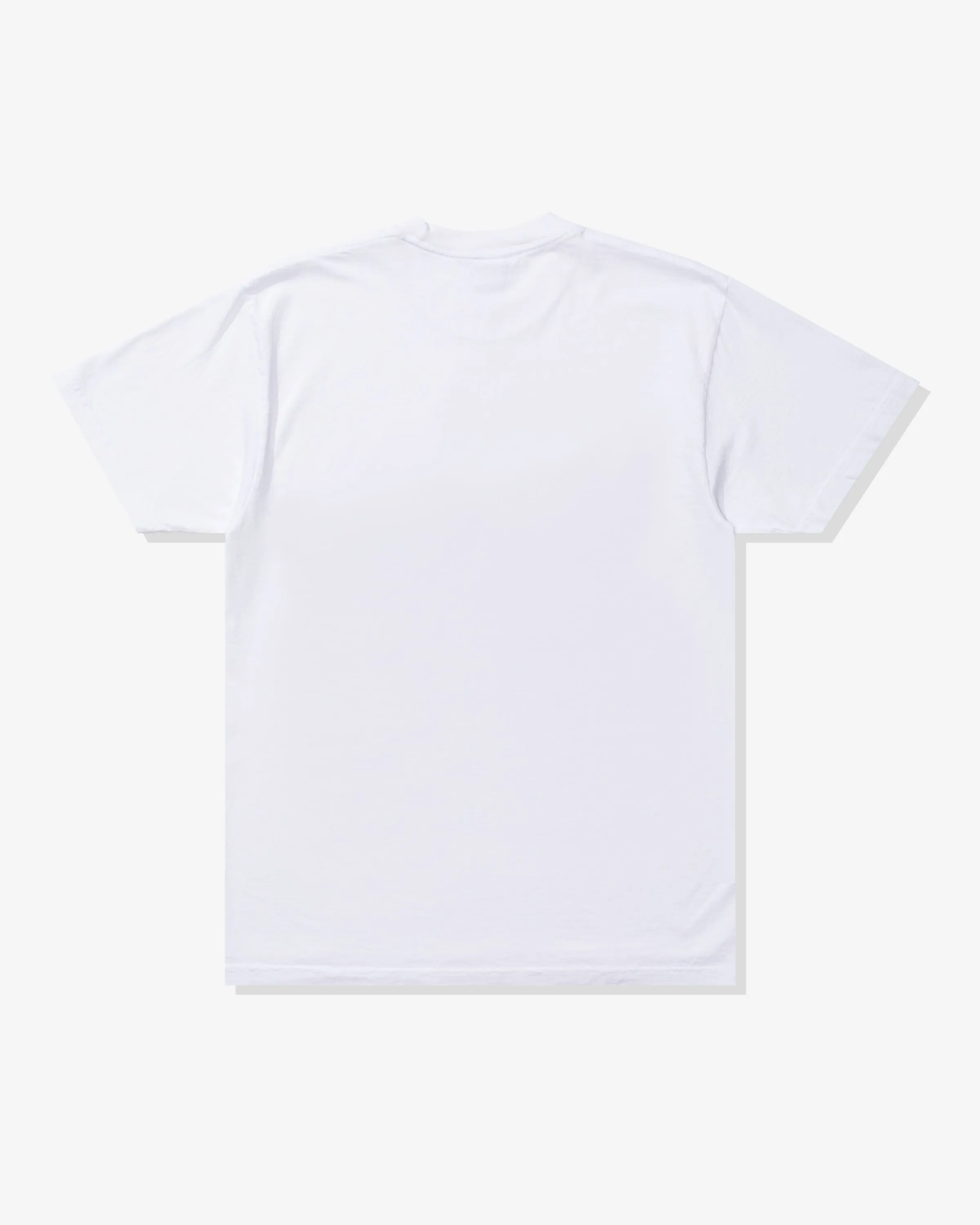 BAPE COLORS COLLEGE TEE - WHITE