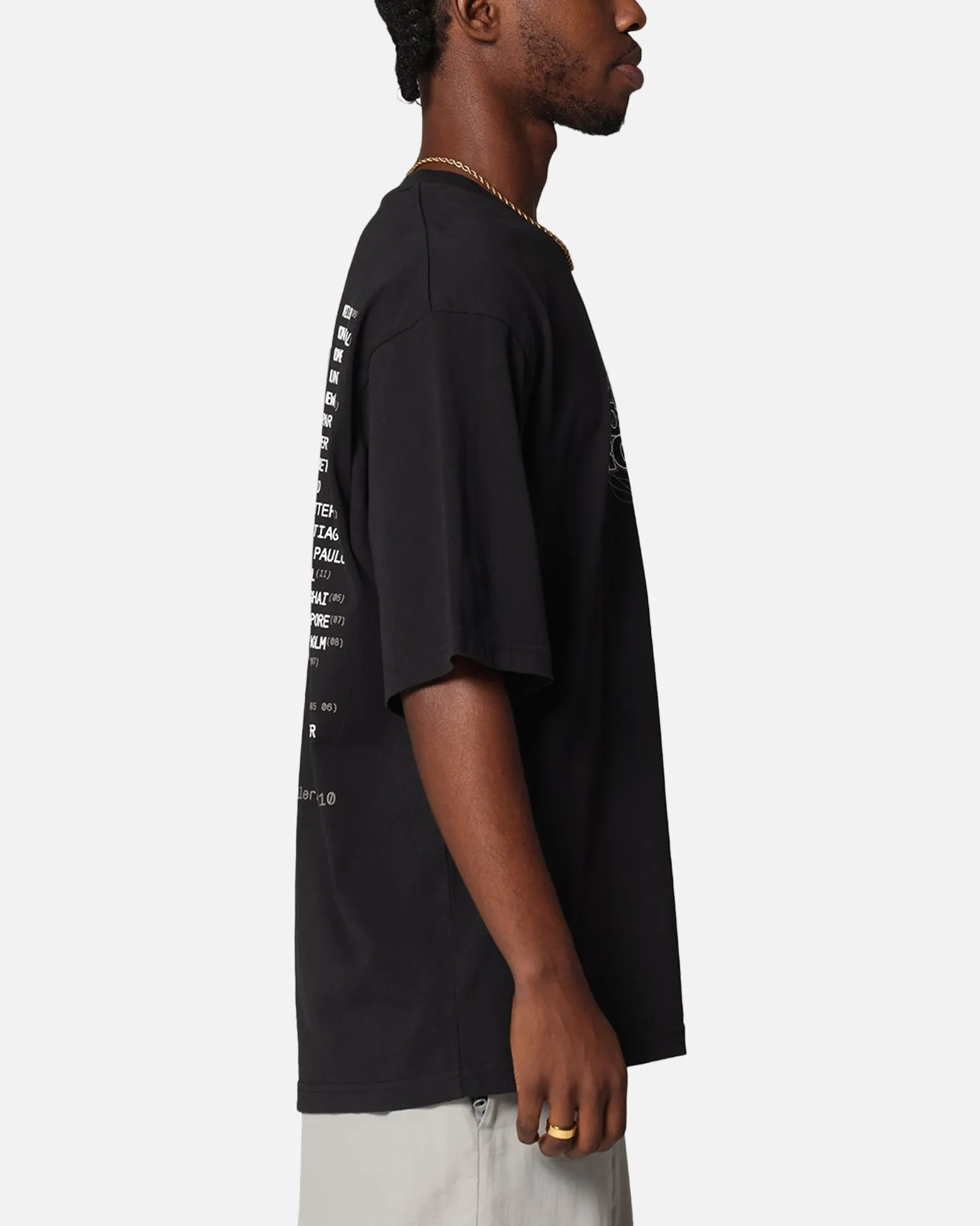 Boiler Room World Tour T-Shirt Black