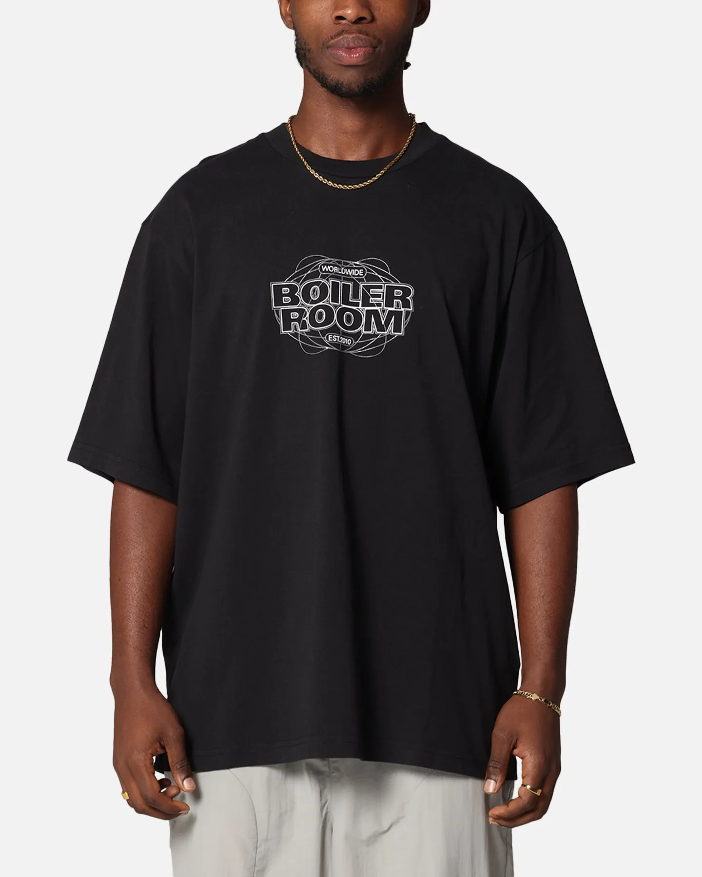 Boiler Room World Tour T-Shirt Black