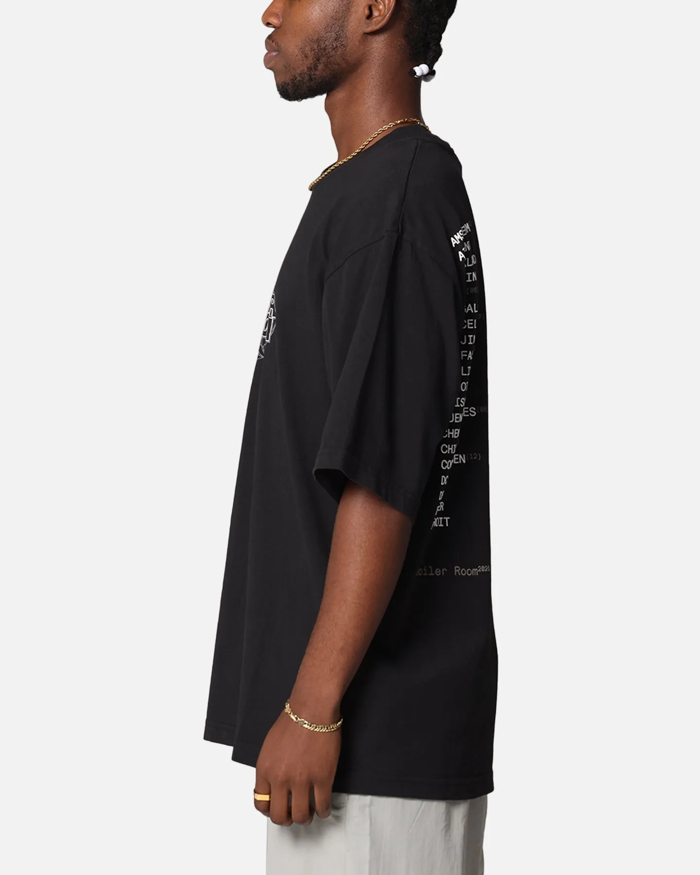 Boiler Room World Tour T-Shirt Black