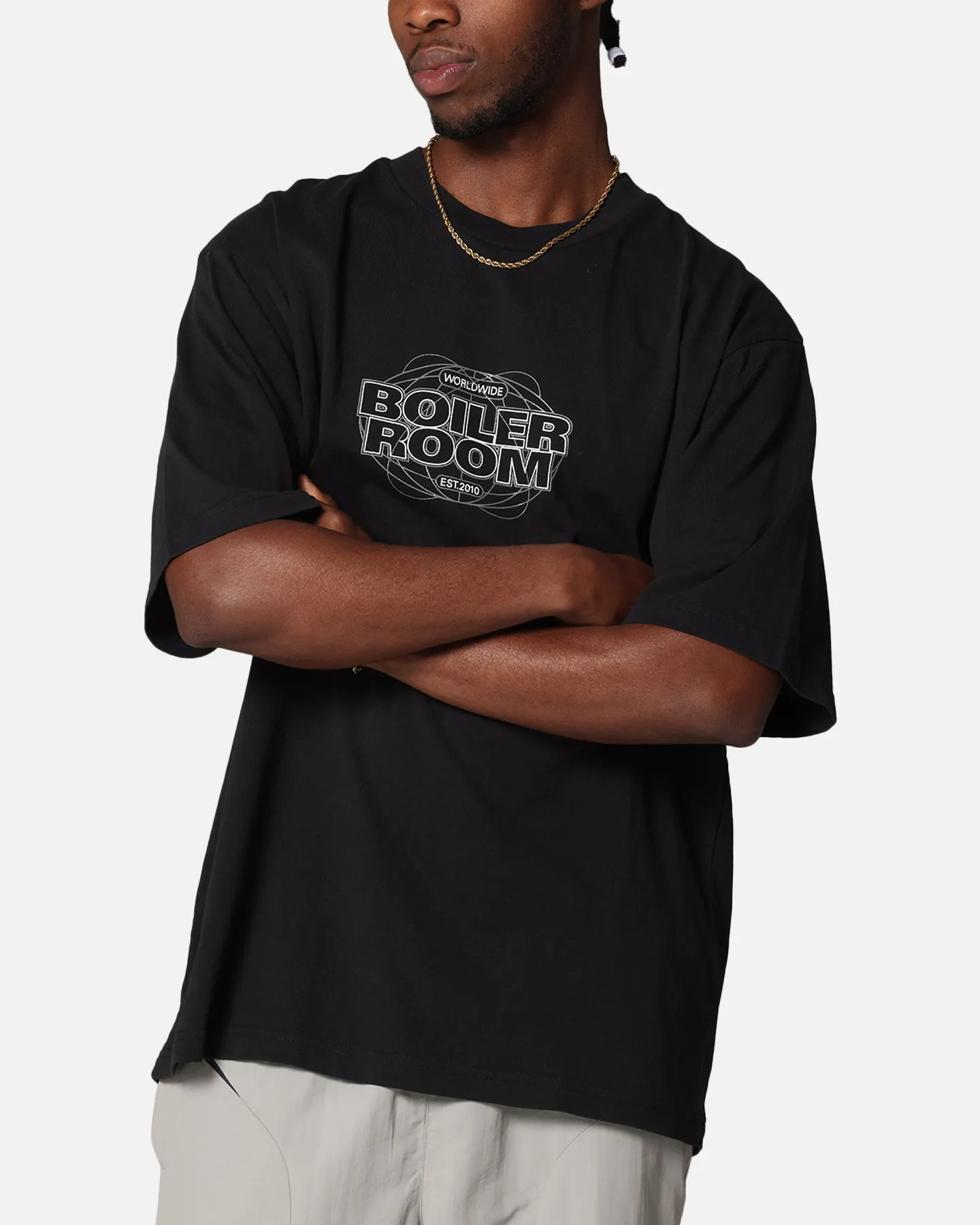 Boiler Room World Tour T-Shirt Black