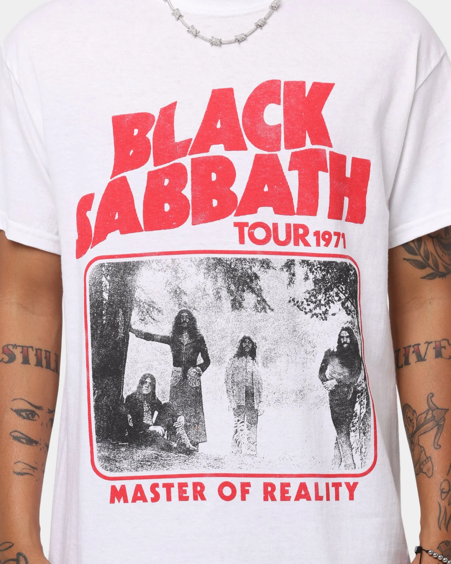 Bravado Master of Reality Vintage T-Shirt White