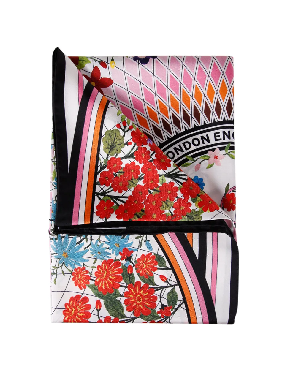 Burberry Graphic Logo Printed Scarf