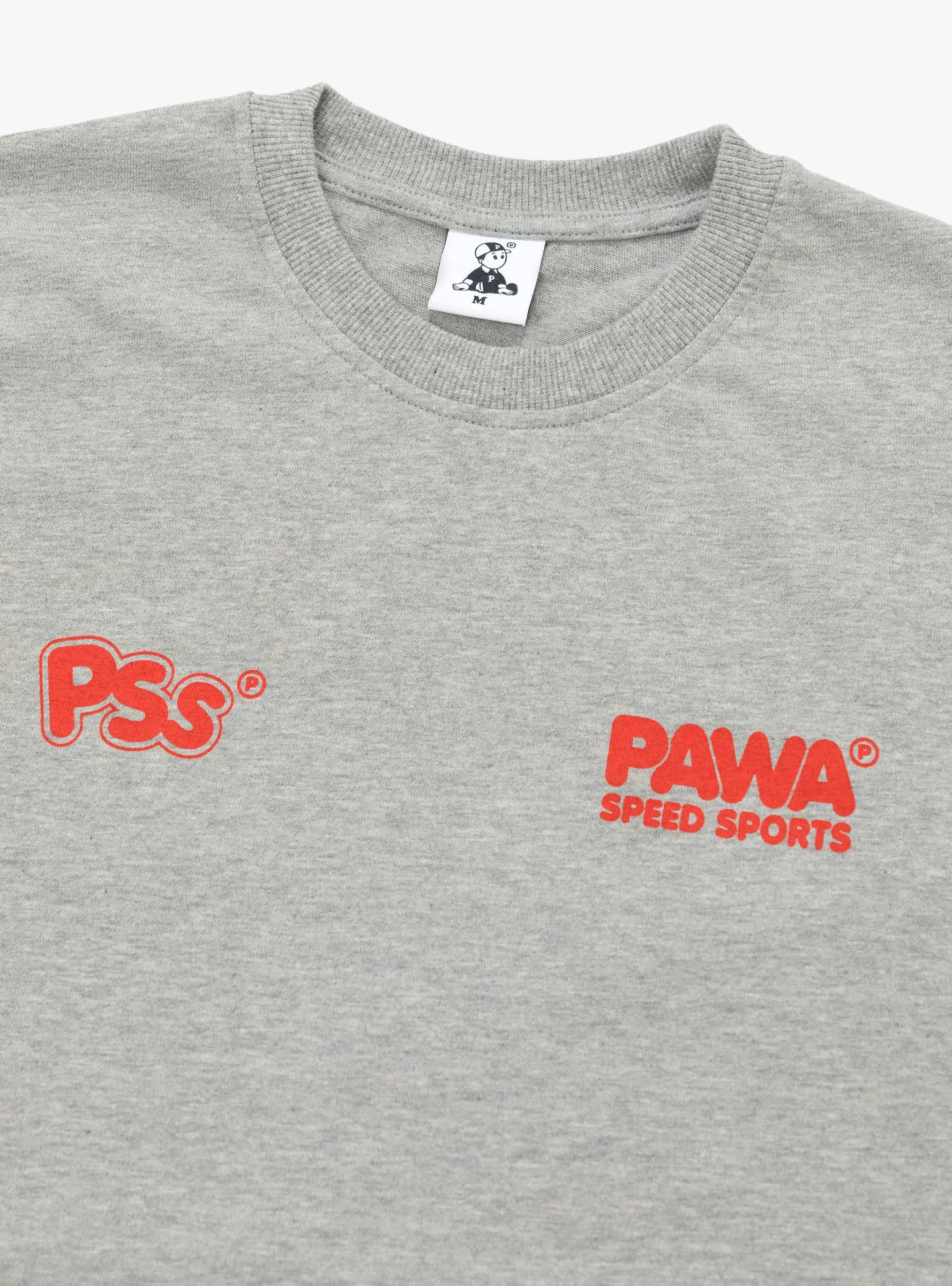 Burnout T-Shirt Grey Marl