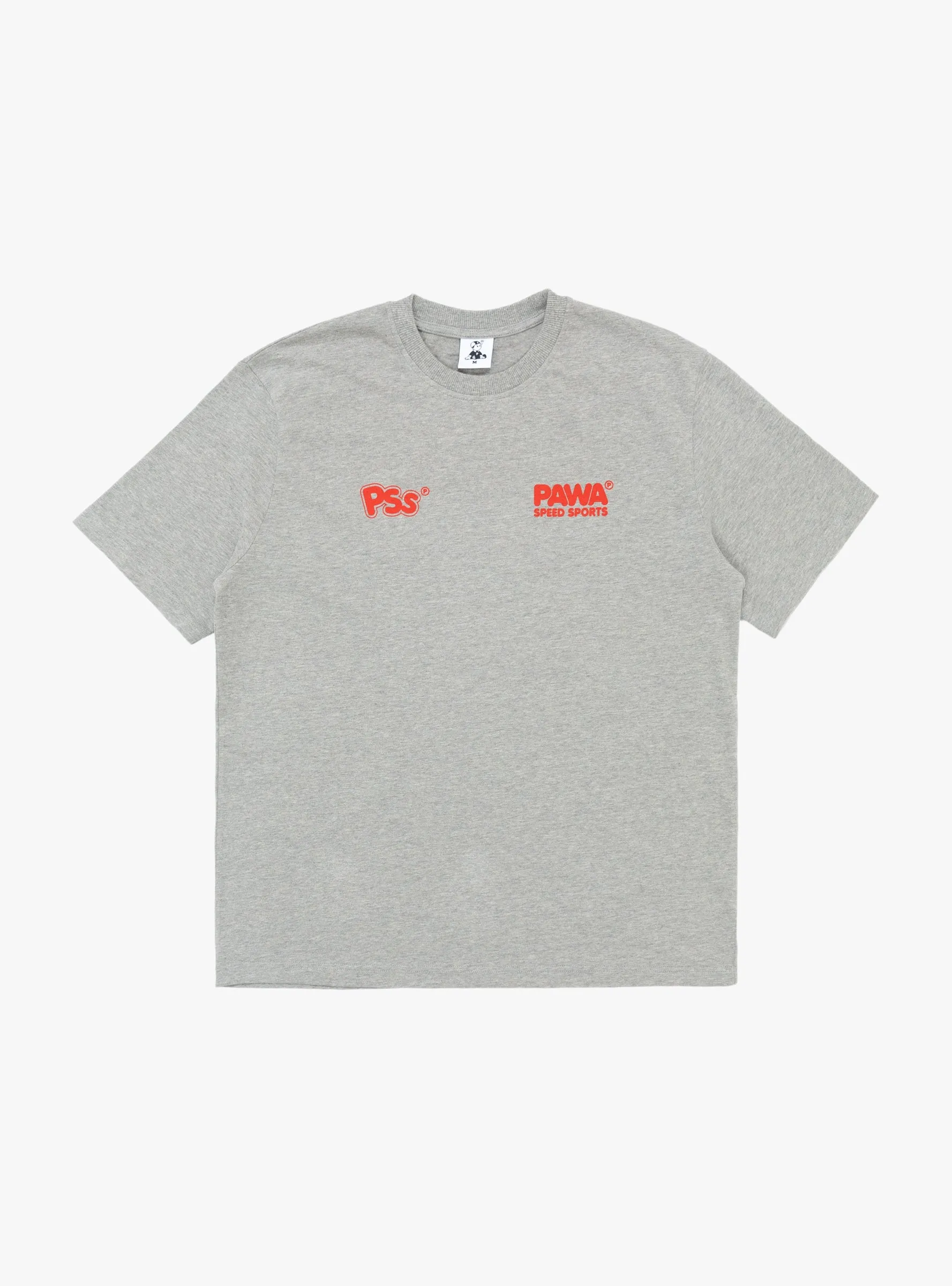 Burnout T-Shirt Grey Marl