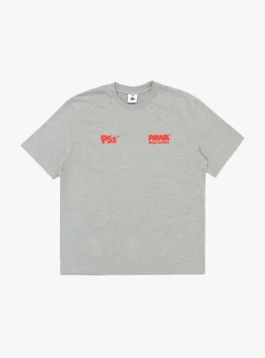 Burnout T-Shirt Grey Marl