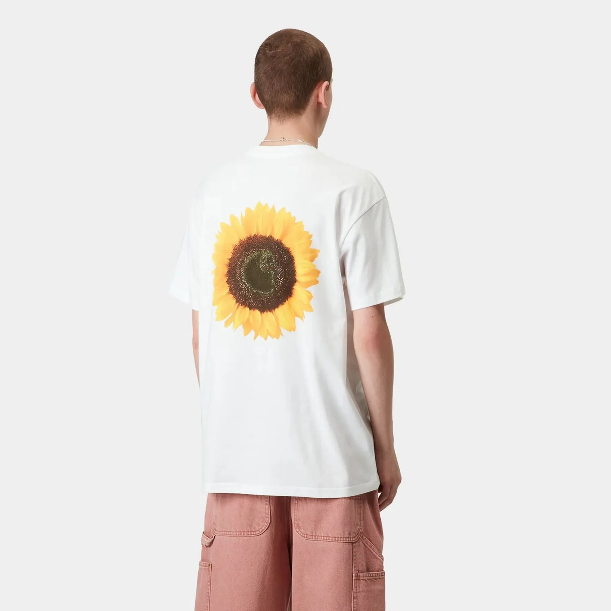Carhartt S/S Sunflower T-Shirt White I034661.02XX