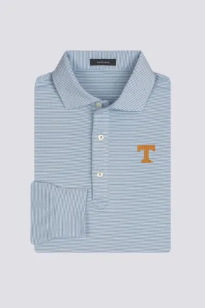 Carter Stripe Polo, Long Sleeve - University of Tennessee