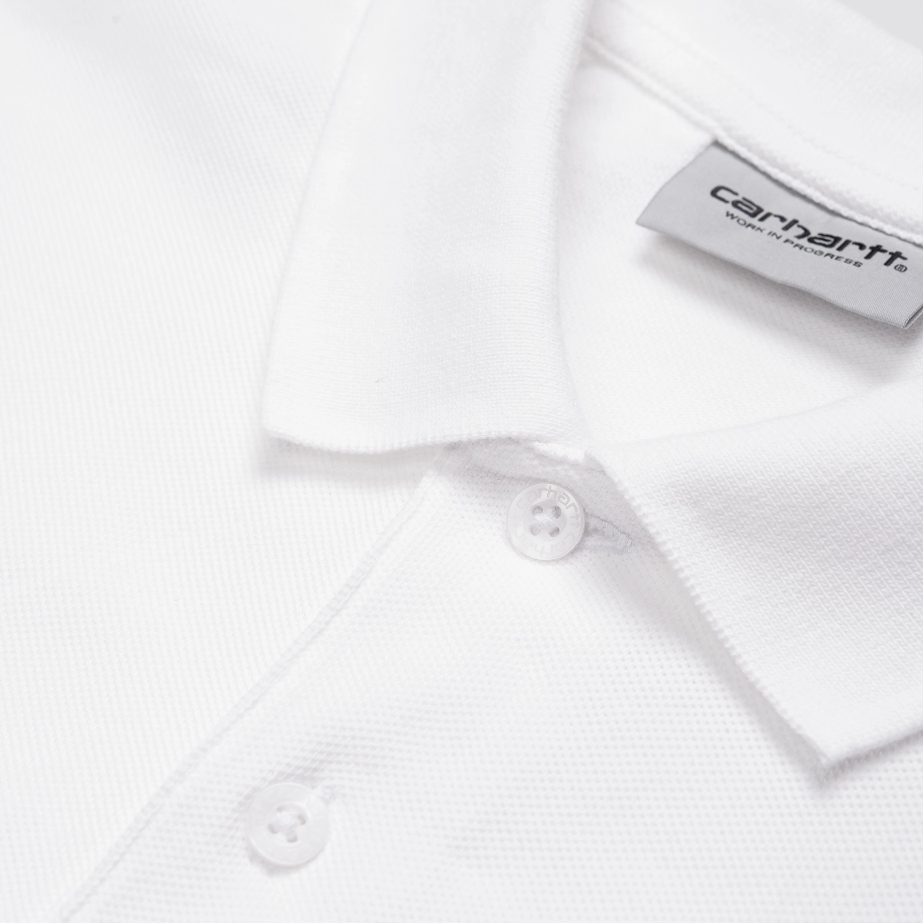 Chase Pique Polo | White