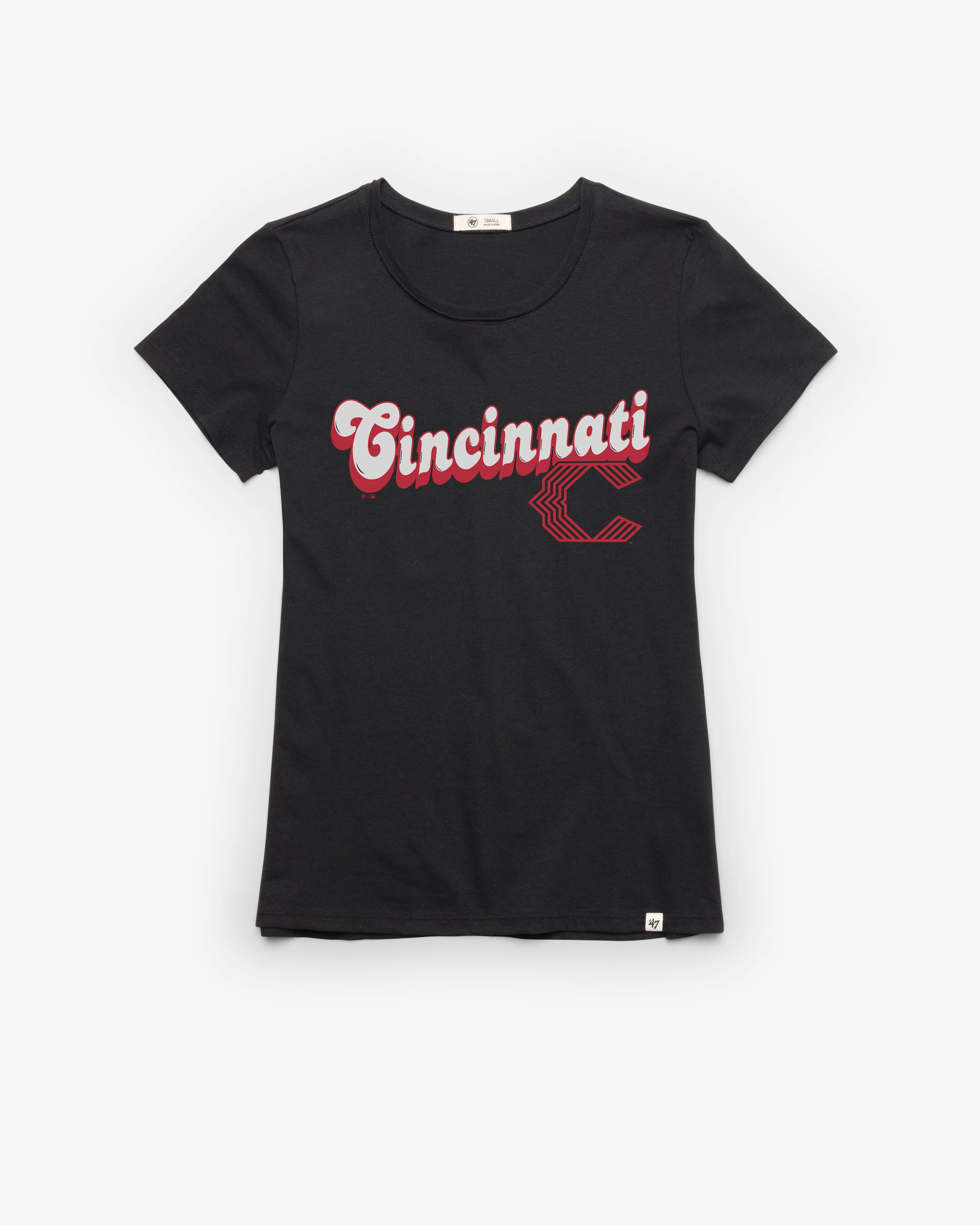 CINCINNATI REDS CITY CONNECT MYSTIC '47 FRANKIE TEE WOMENS