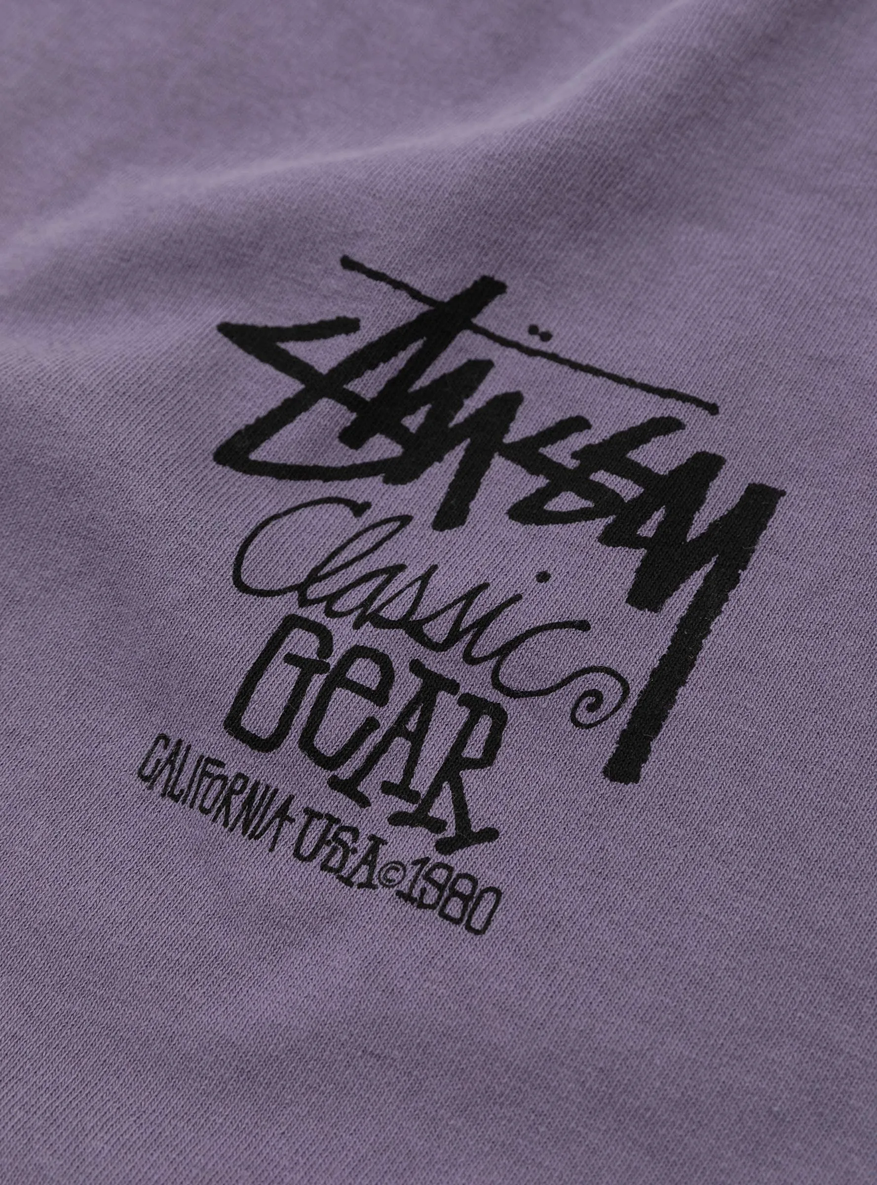 Classic Gear Pigment Dyed Tee Grape