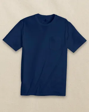 Classic Short Sleeve Pocket T-Shirt - Yacht Blue