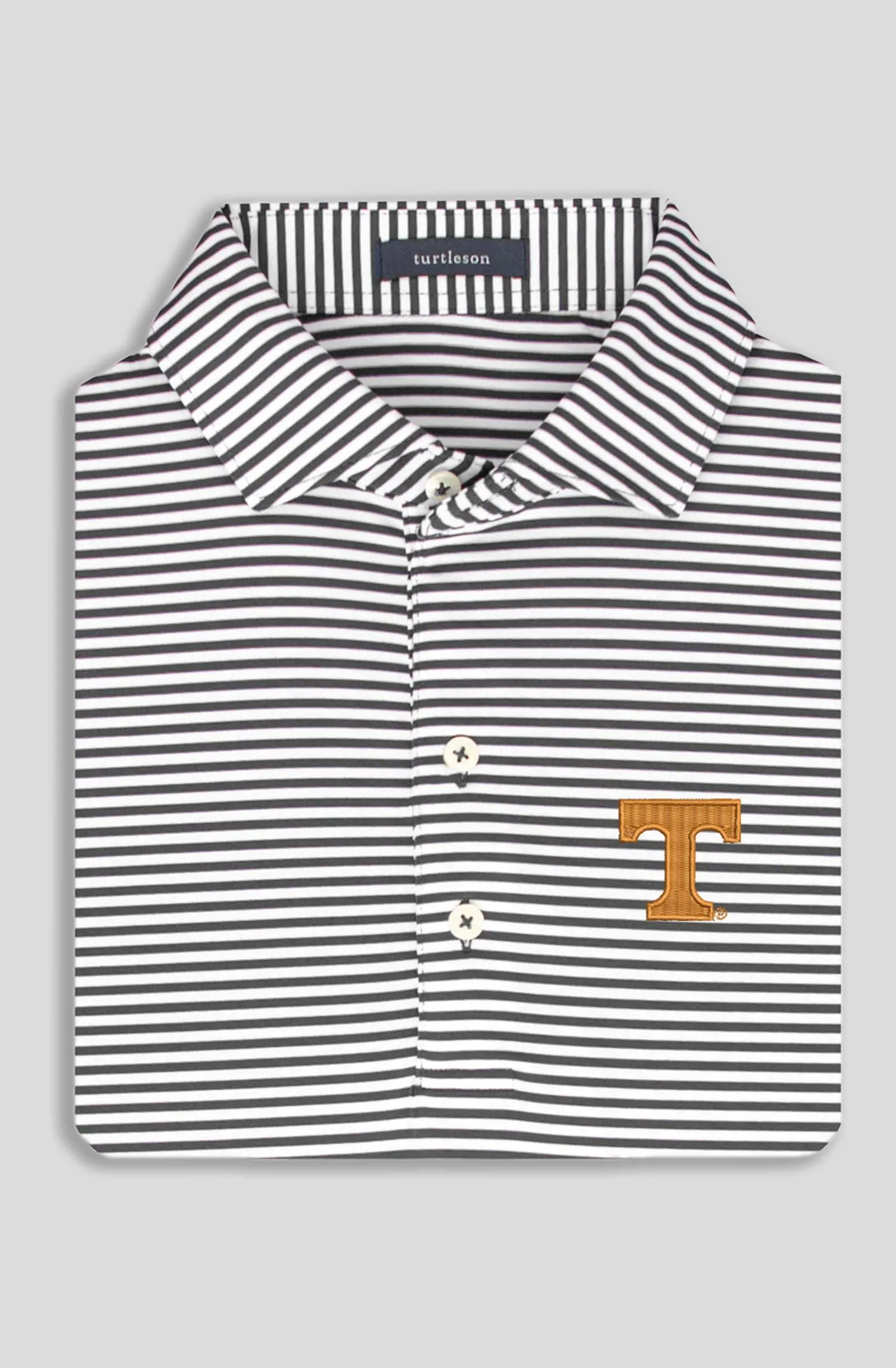 Cooper Stripe Polo - University of Tennessee