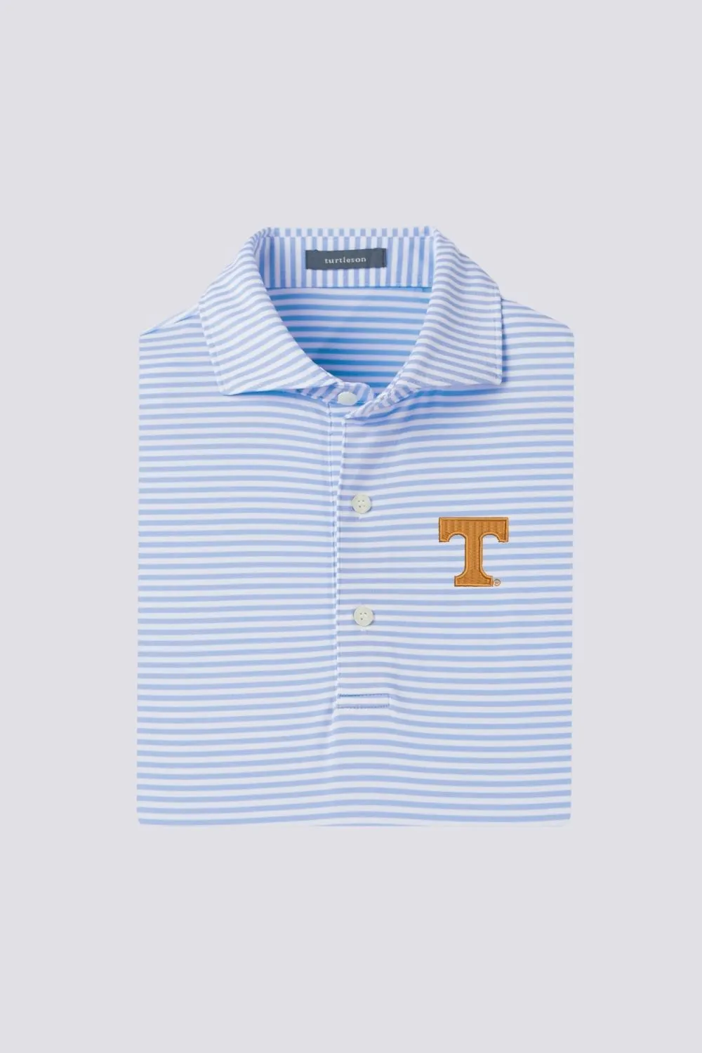 Cooper Stripe Polo - University of Tennessee