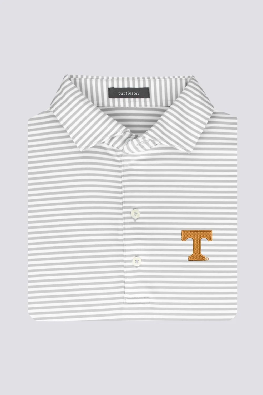 Cooper Stripe Polo - University of Tennessee