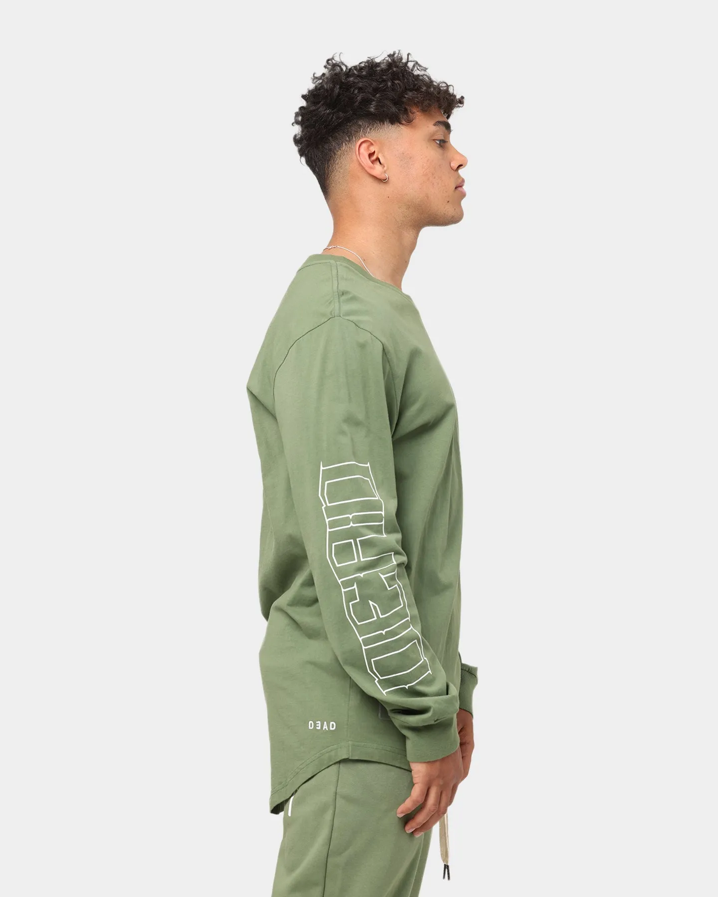 Dead Studios Rival Long Sleeve T-Shirt Olive Green