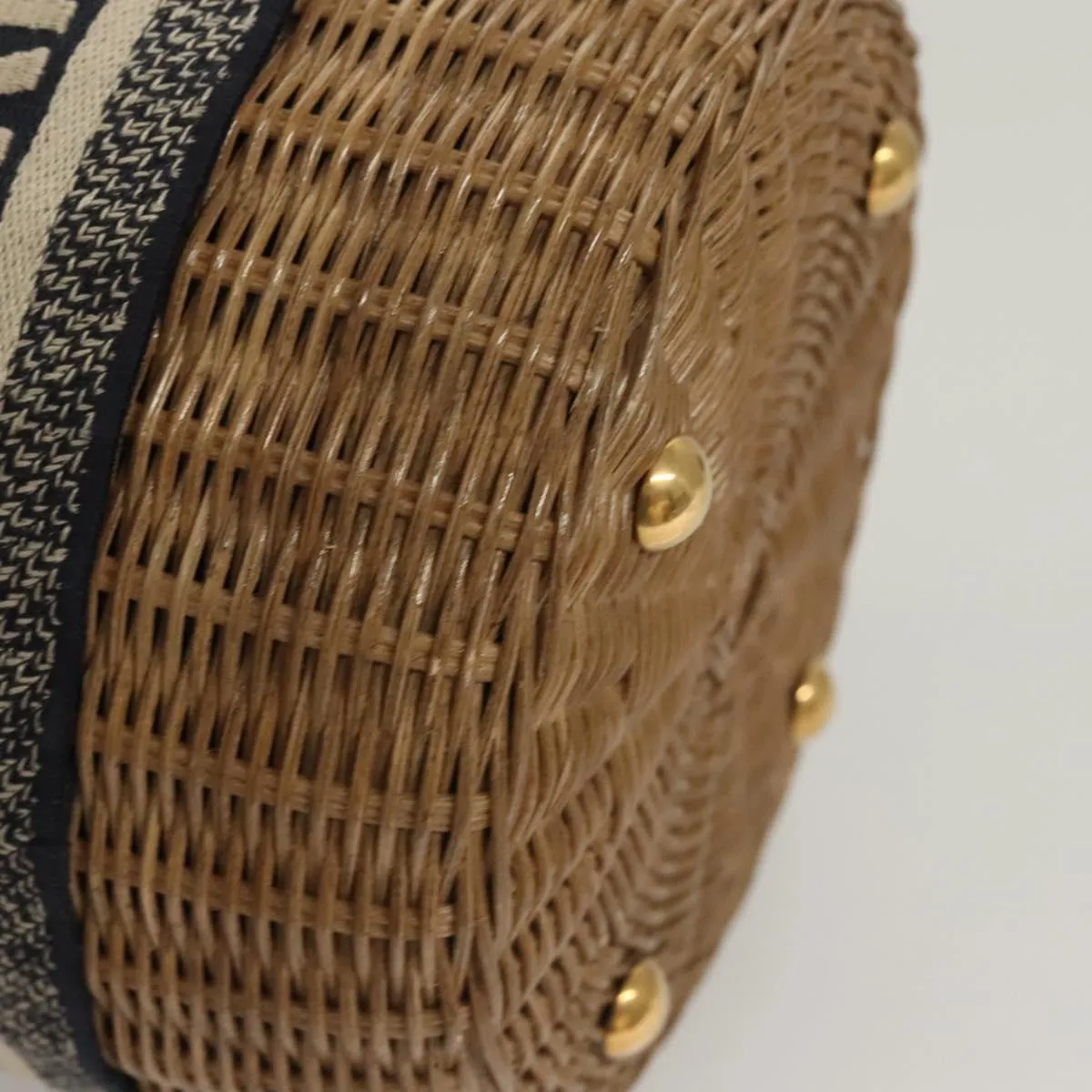 Dior Wicker Shoulder Bag (Pre-Owned)