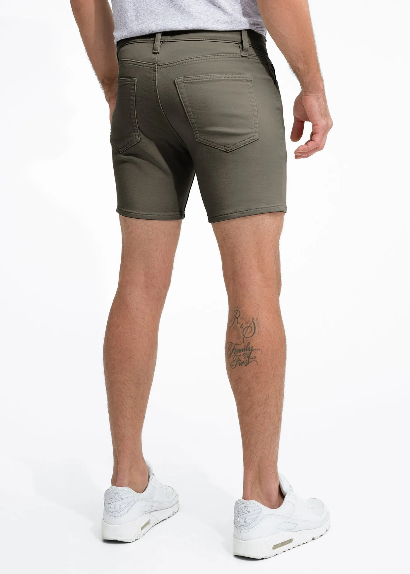 Duo 6" Shorts | Army Green