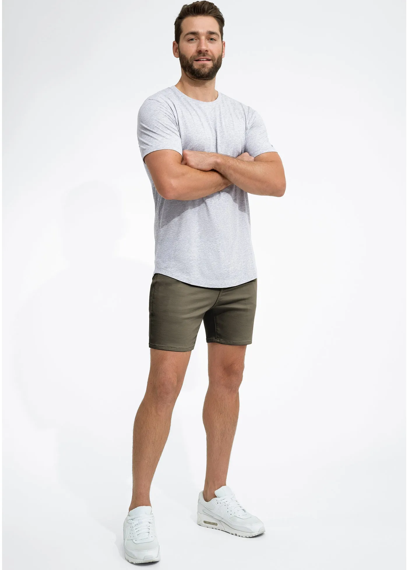 Duo 6" Shorts | Army Green