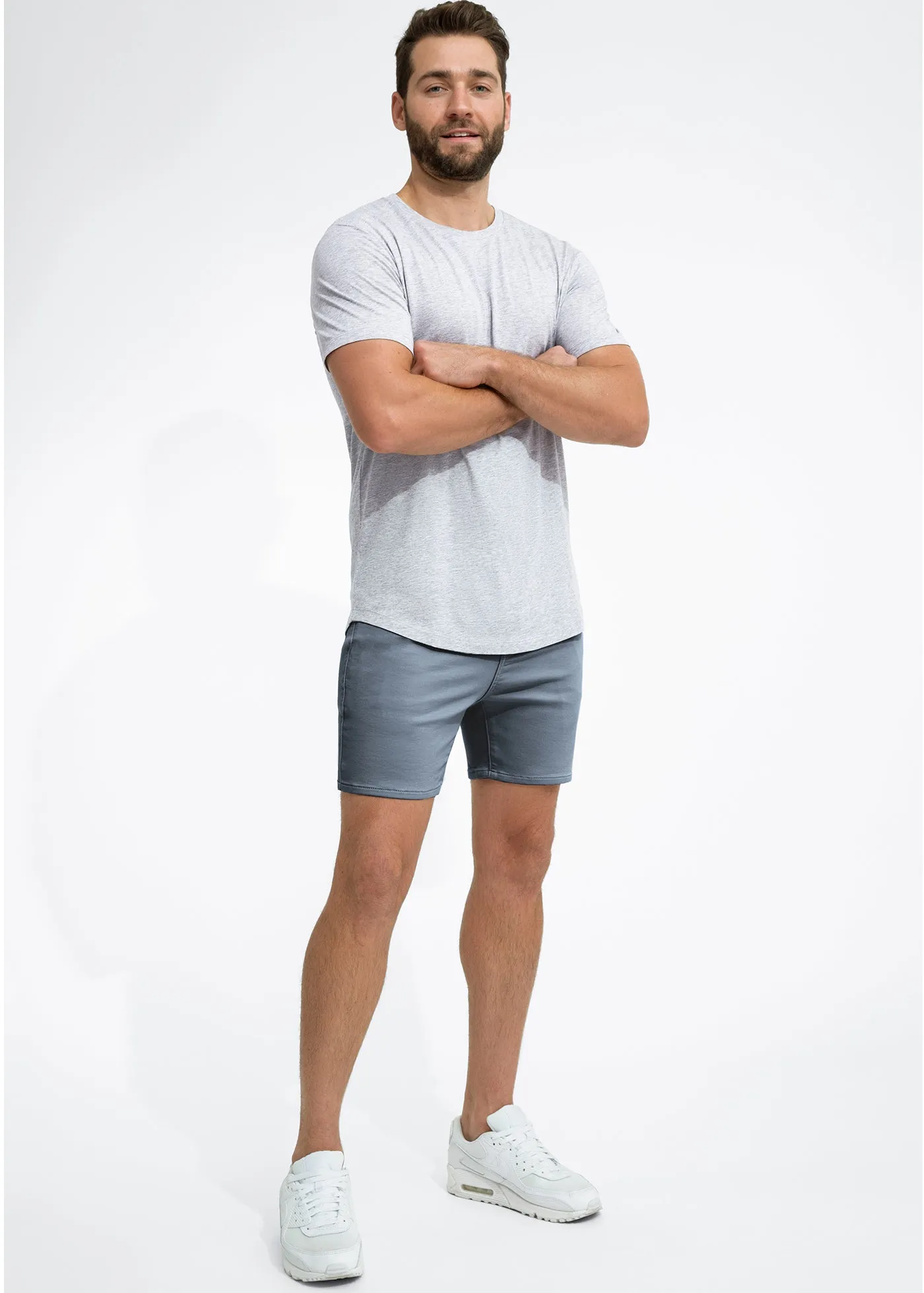 Duo 6" Shorts | French Grey