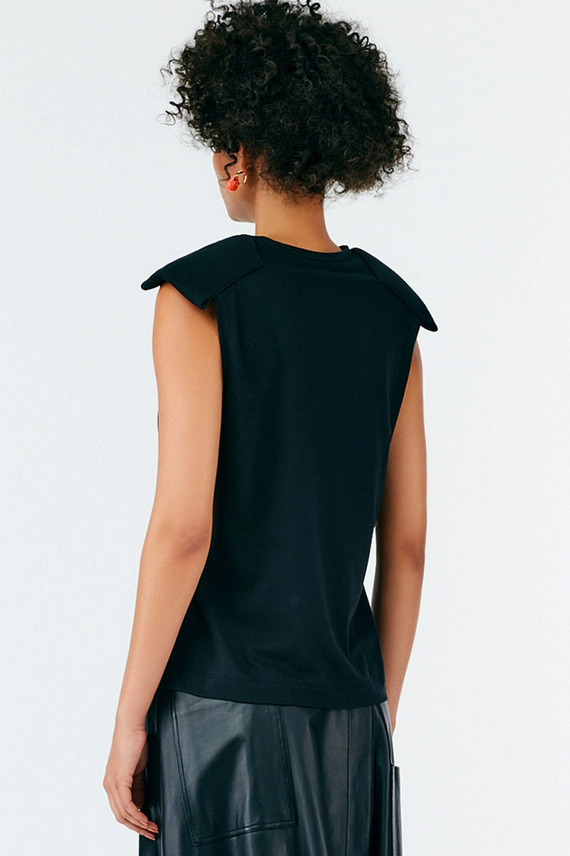 Epaulette T-Shirt