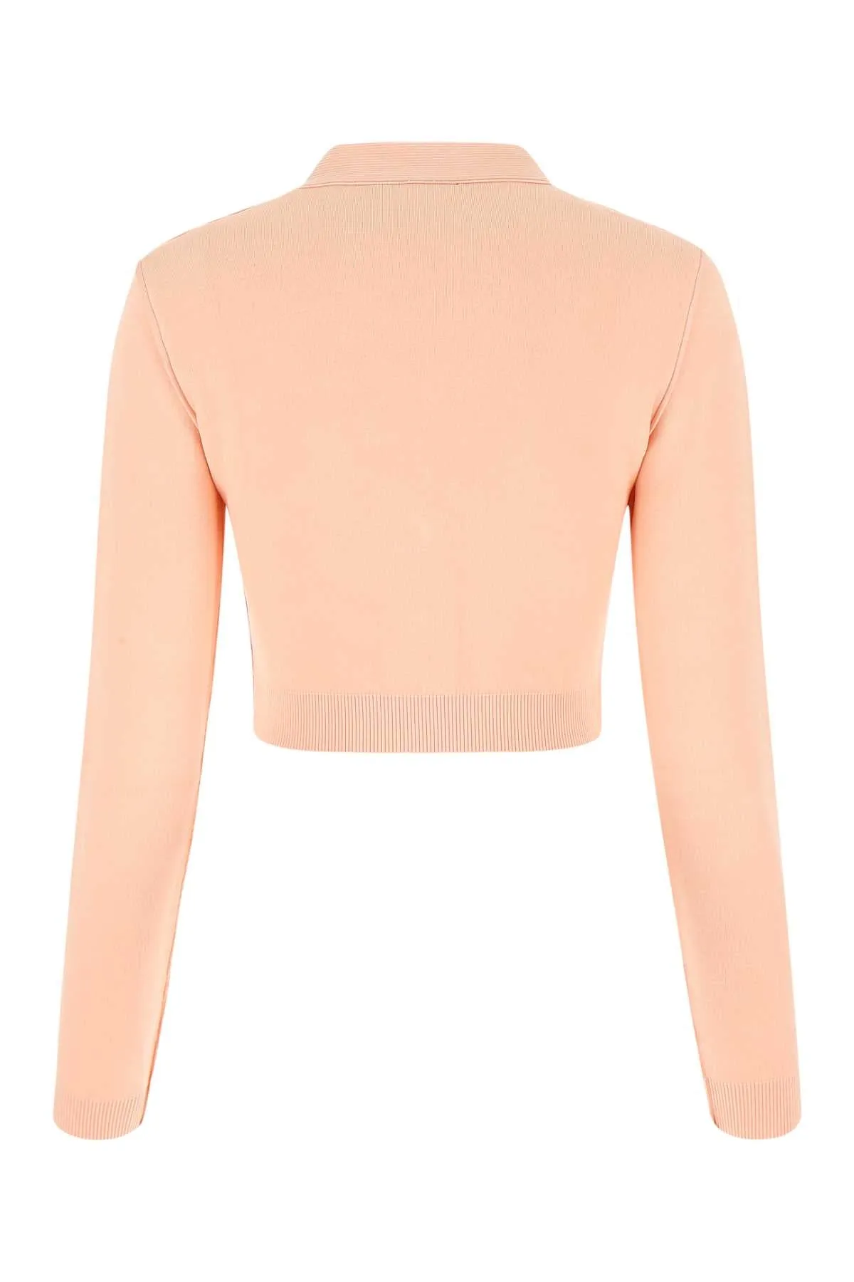 Fendi V-Neck Cropped Cardigan