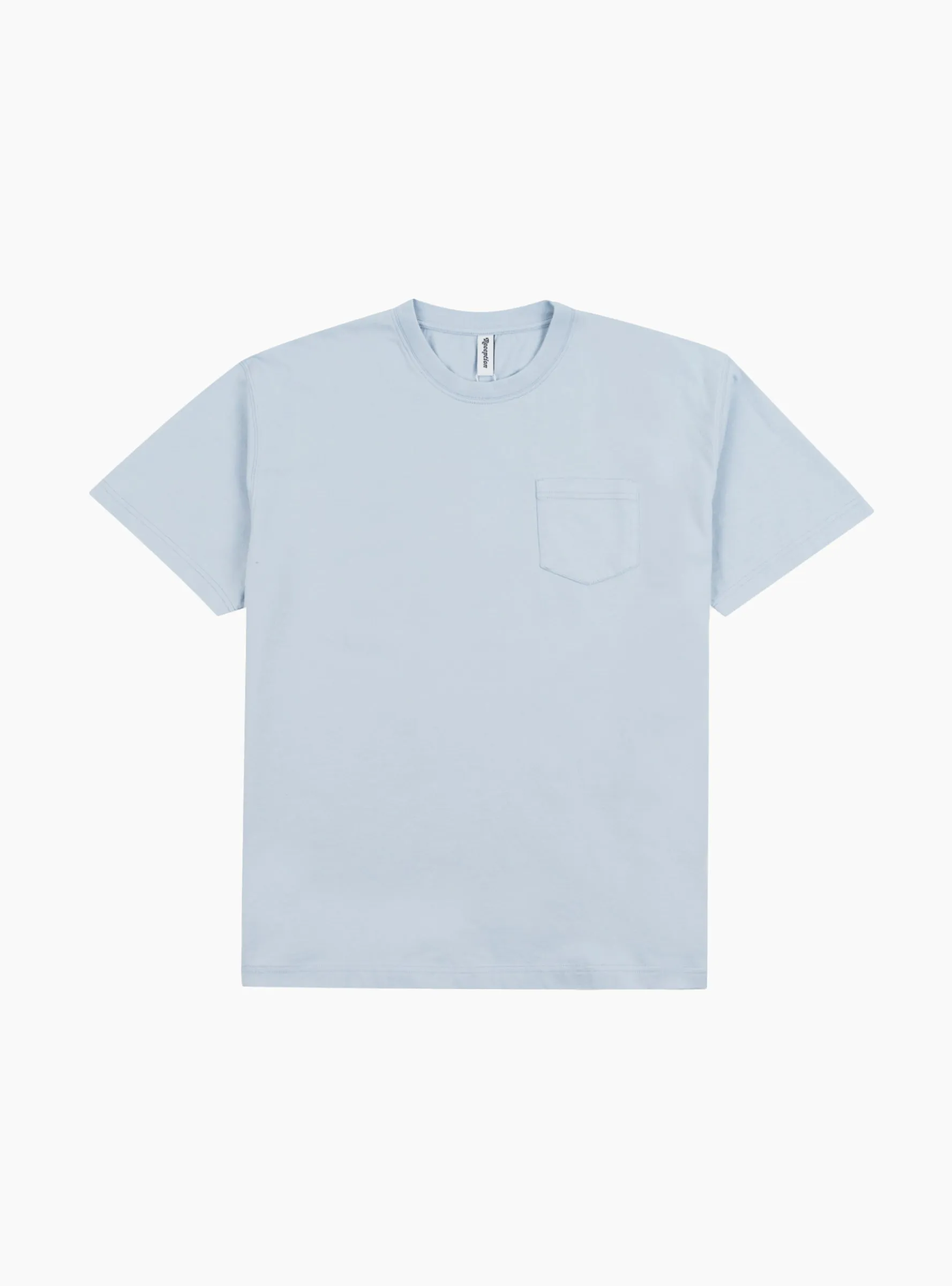 Fuming Pocket T-Shirt Ice Blue