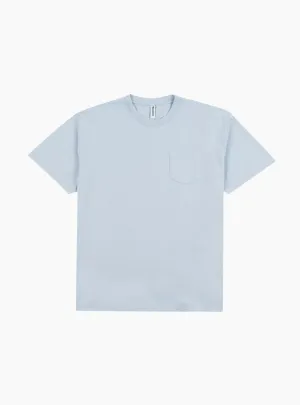 Fuming Pocket T-Shirt Ice Blue