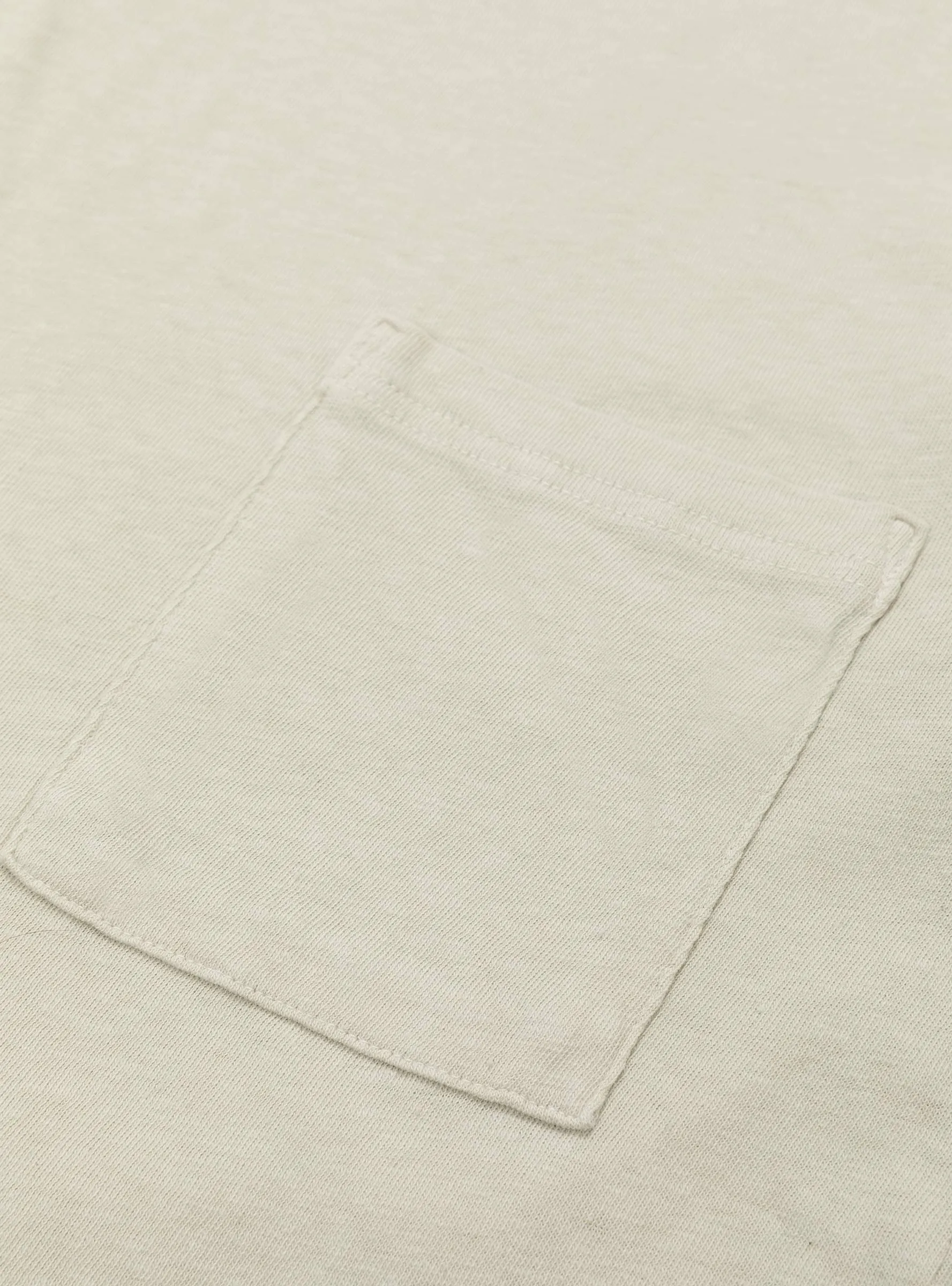 Gauze Jersey Pocket Tee Ivory
