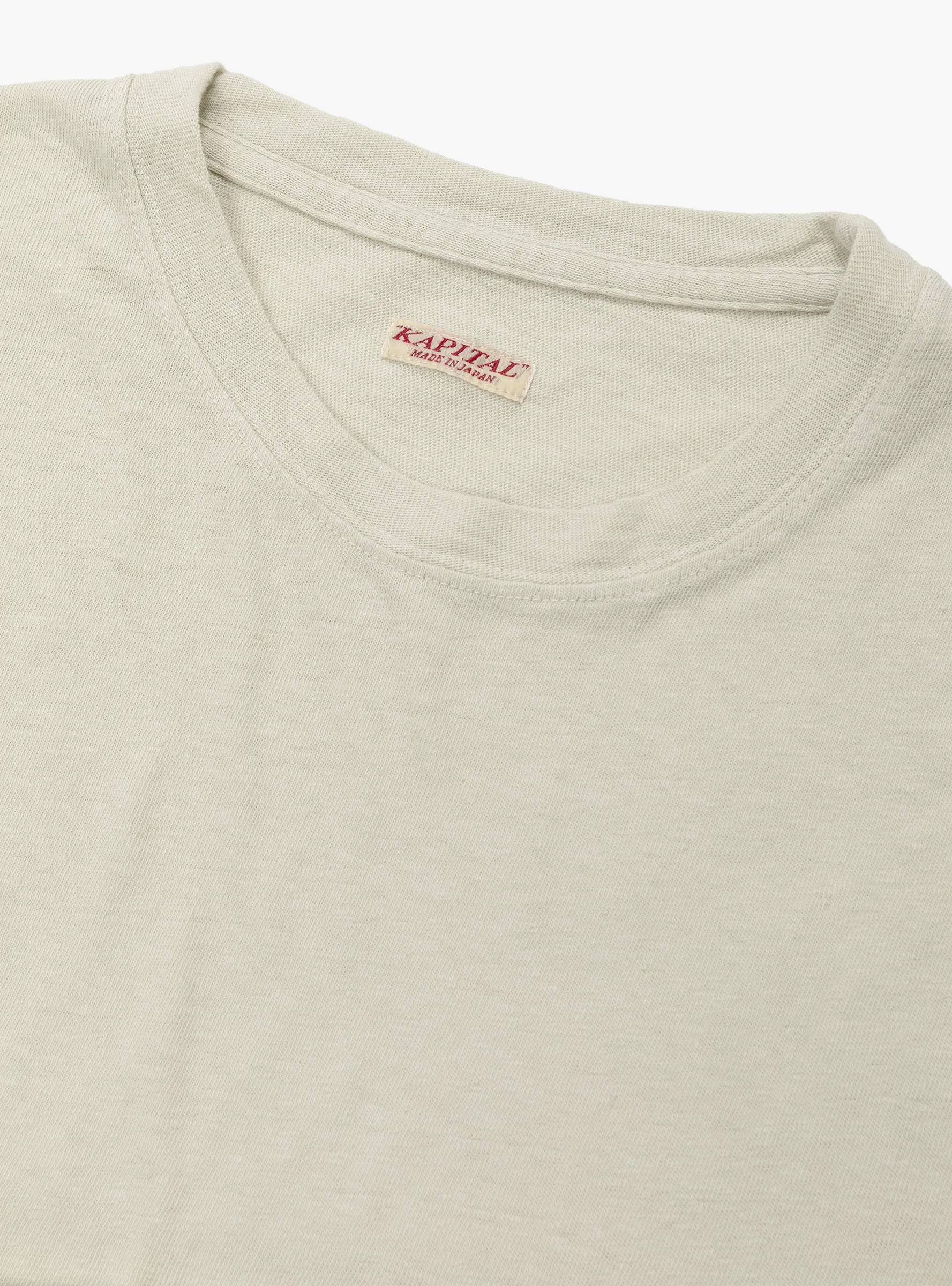 Gauze Jersey Pocket Tee Ivory