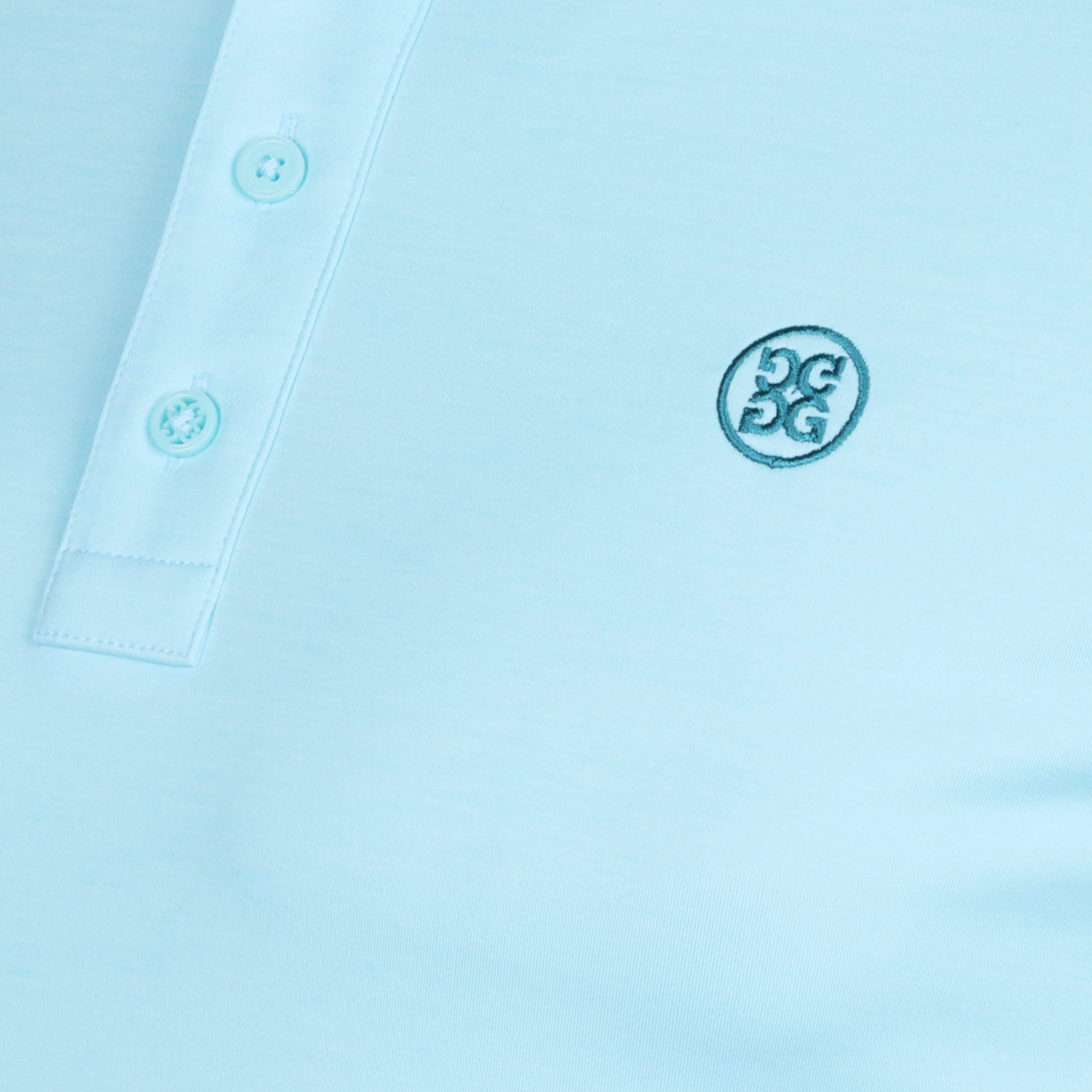 G/FORE Melange Ice Nylon Long Sleeve Polo Shirt