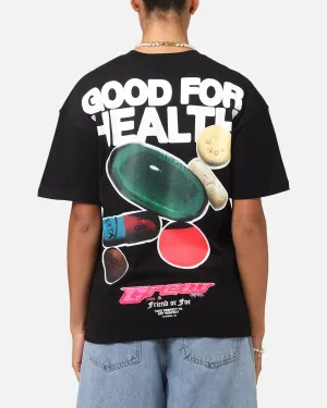 Goat Crew Good 4 Health T-Shirt Black