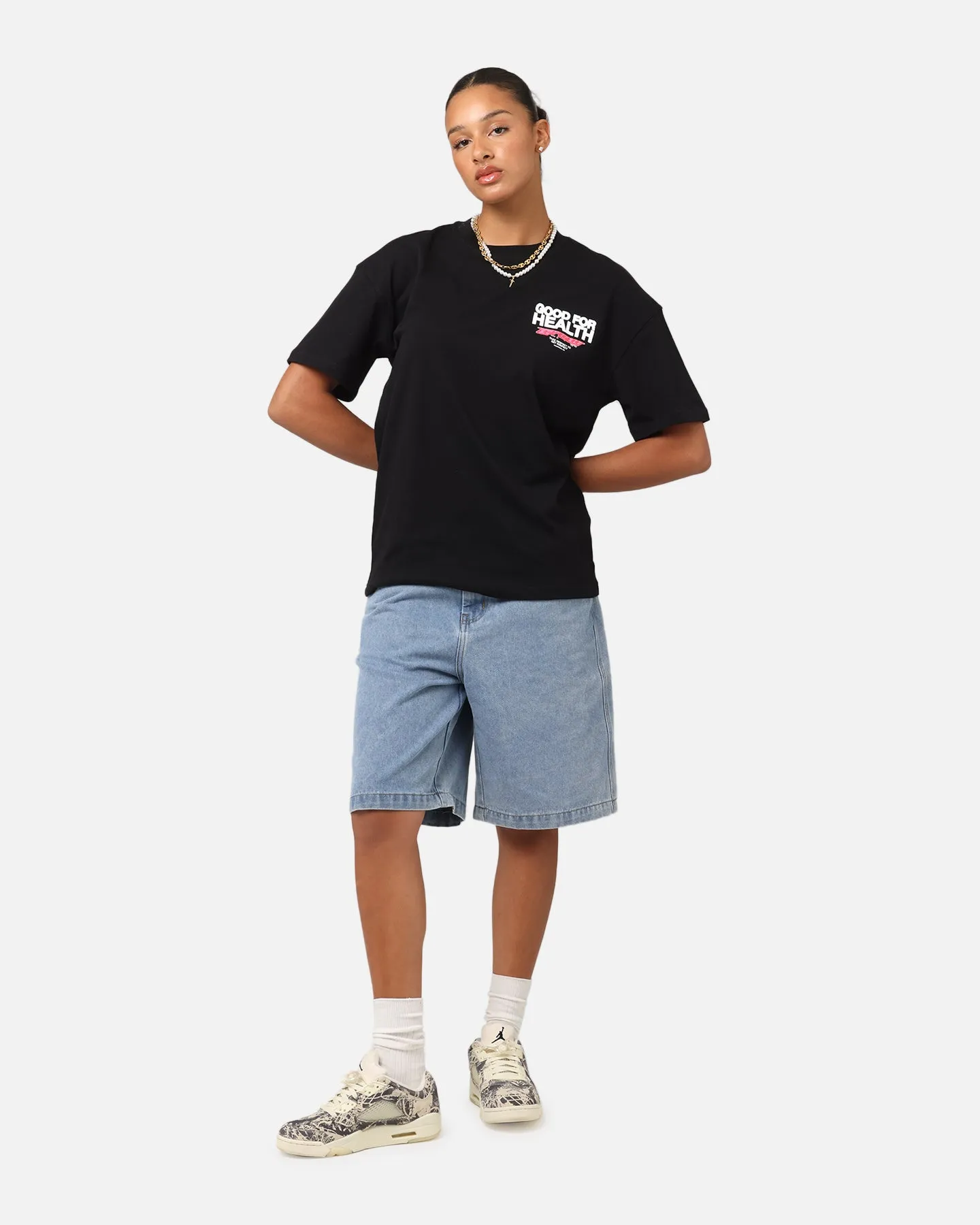 Goat Crew Good 4 Health T-Shirt Black