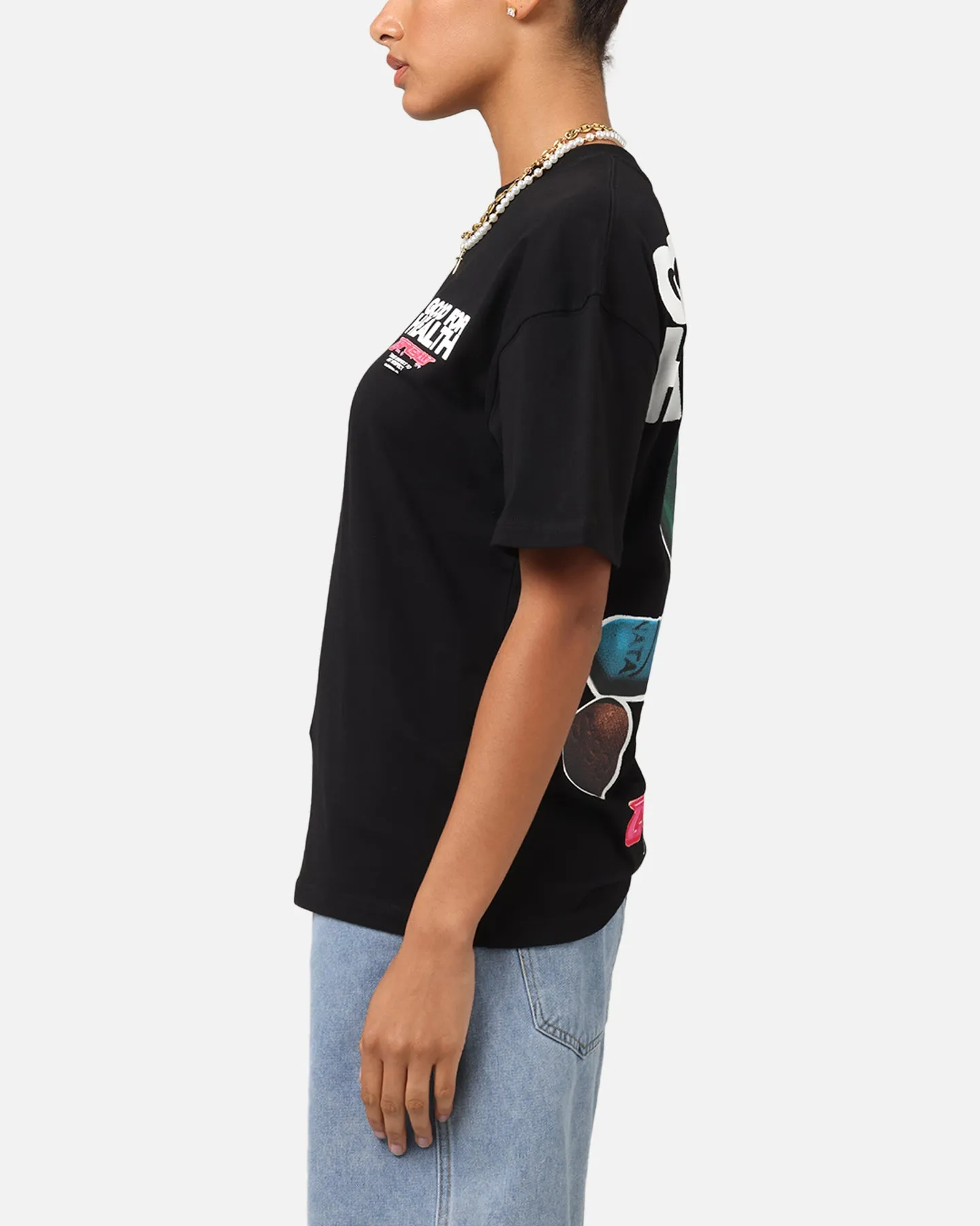 Goat Crew Good 4 Health T-Shirt Black