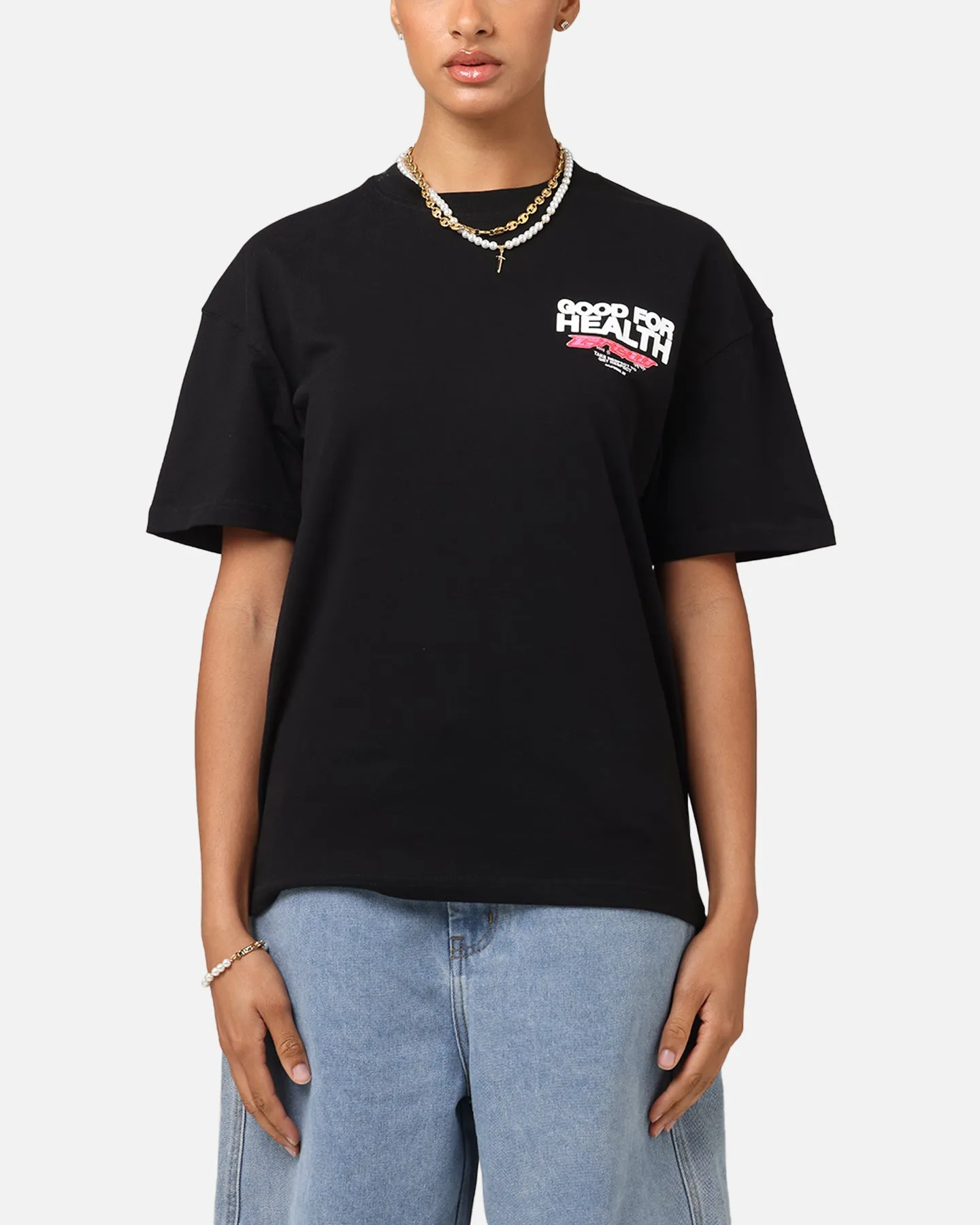 Goat Crew Good 4 Health T-Shirt Black